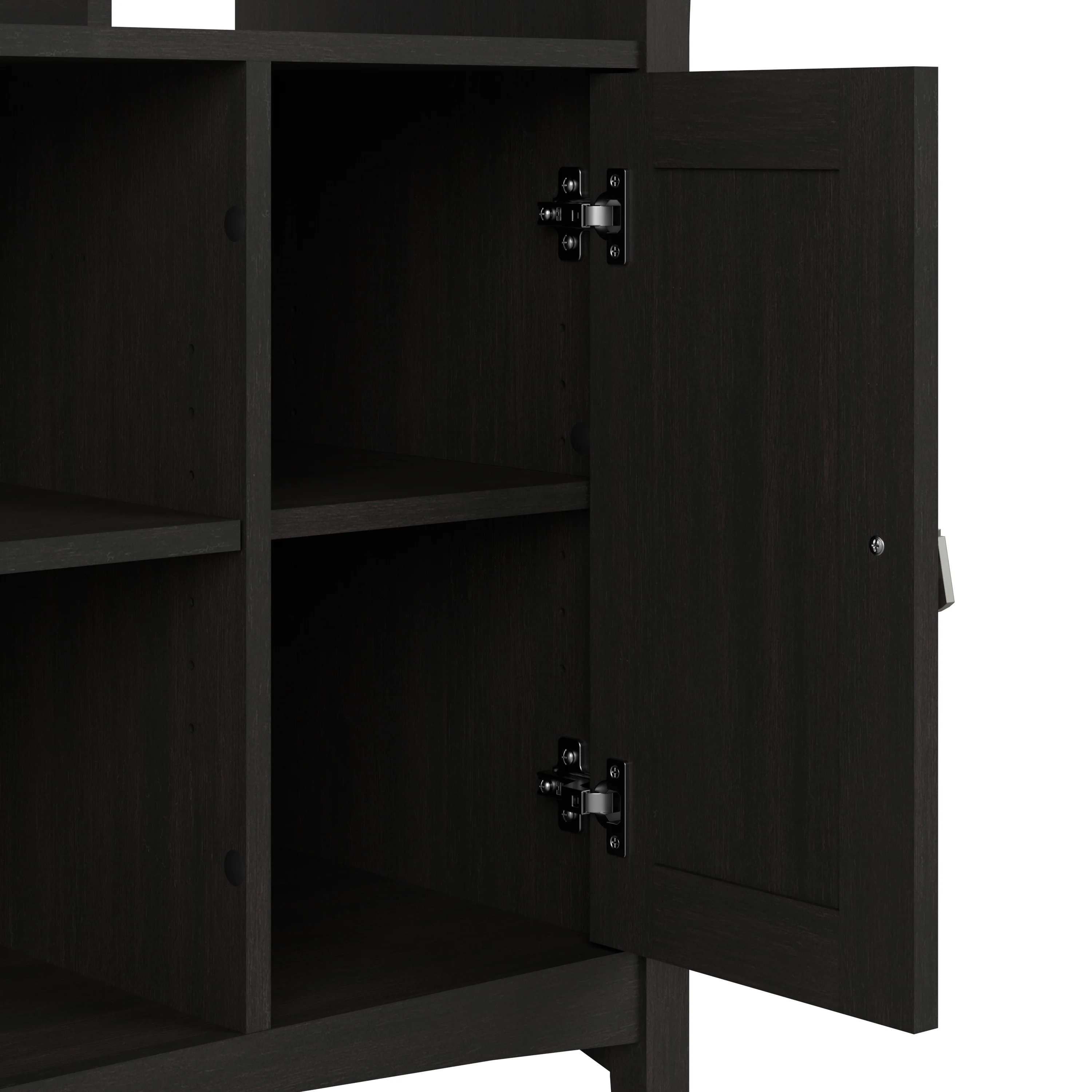 Salinas Entryway Storage Set with Hall Tree, Shoe Bench and Accent Cabinet