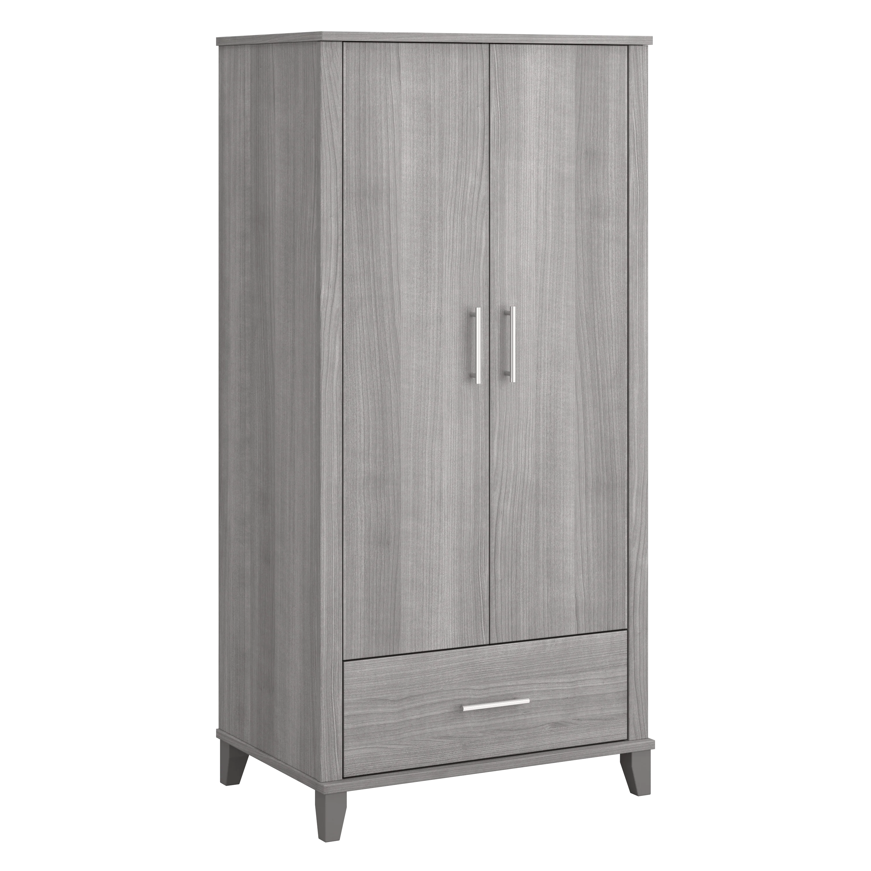 Somerset Tall Kitchen Pantry Cabinet with Doors and Drawer