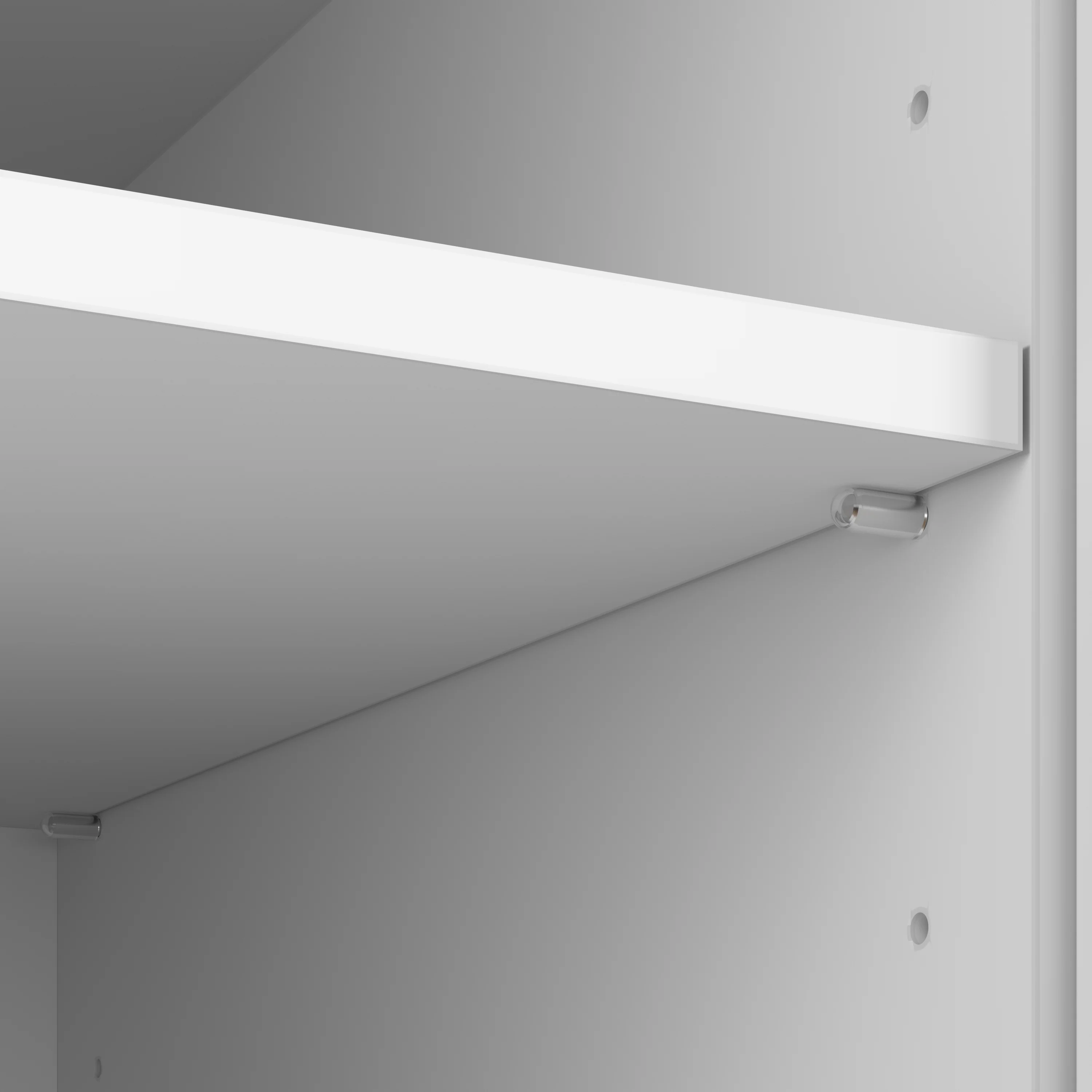 Hampton Heights 17W Tall Narrow Storage Cabinet with Door and Shelves