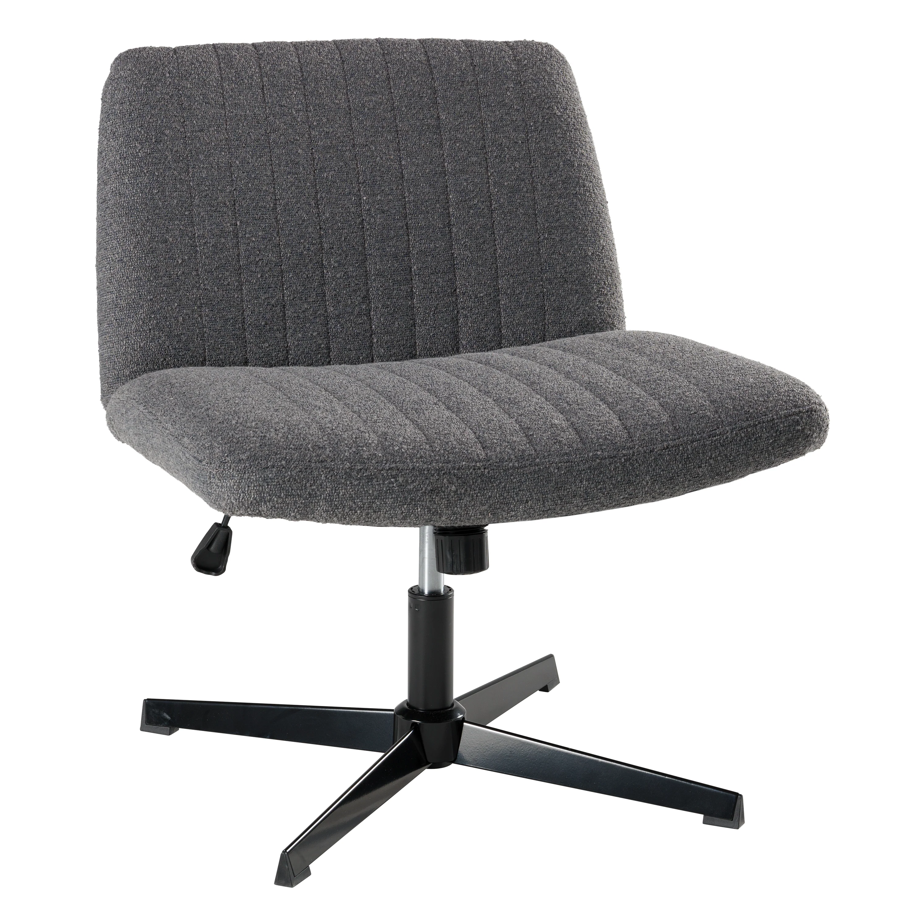 Sutton Armless Computer Chair Without Wheels