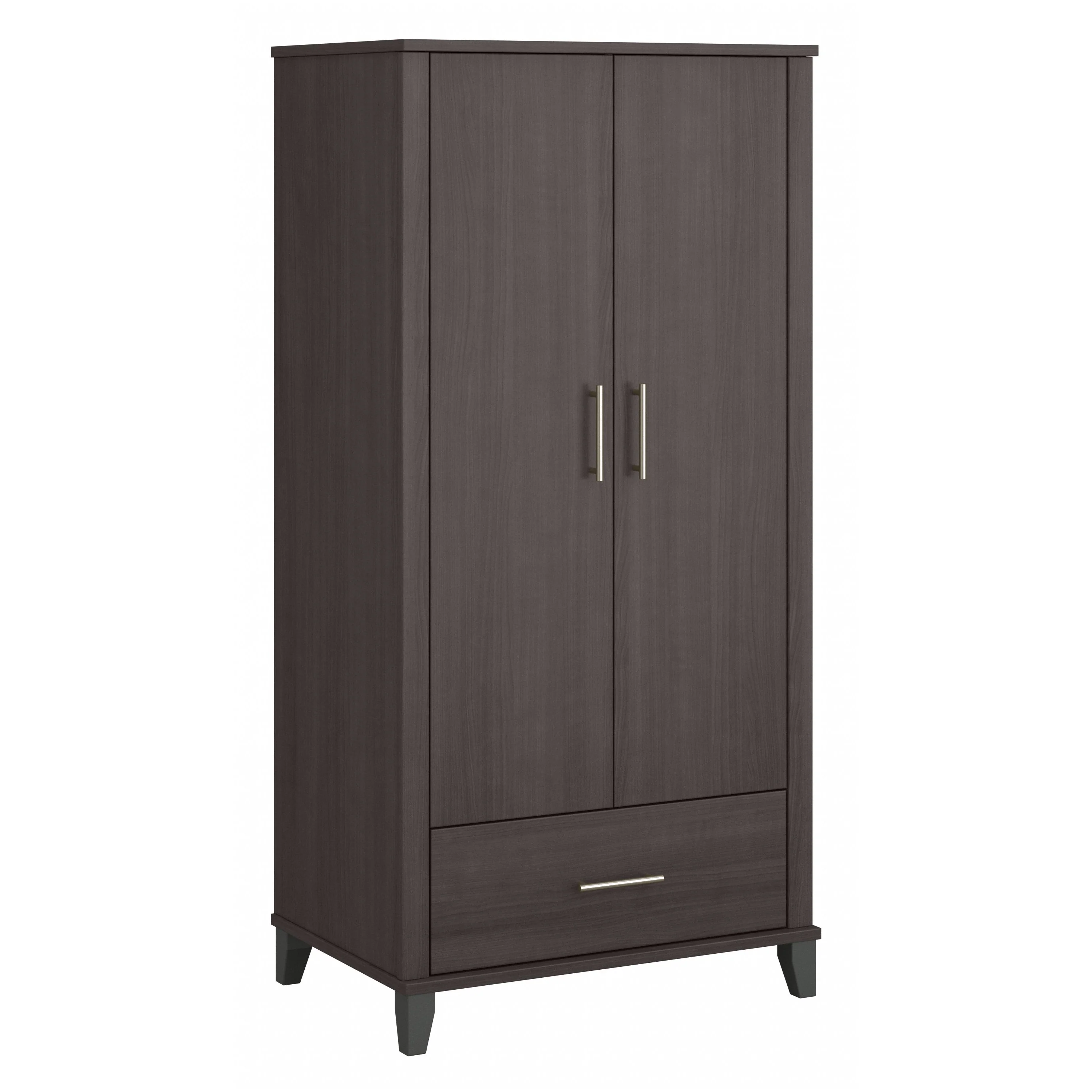 Somerset Tall Entryway Cabinet with Doors and Drawer