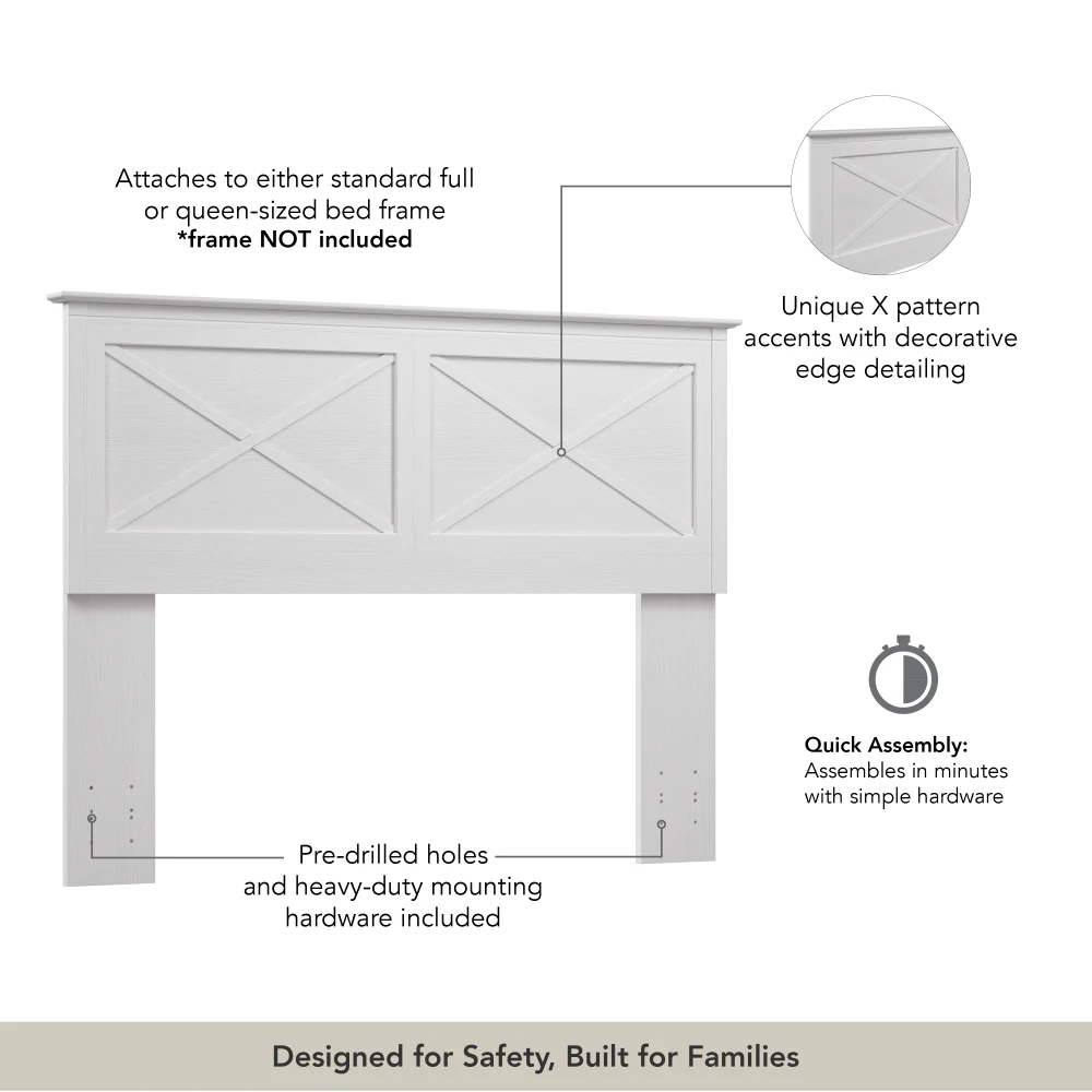 Bush Home Key West 65W Full/Queen Headboard