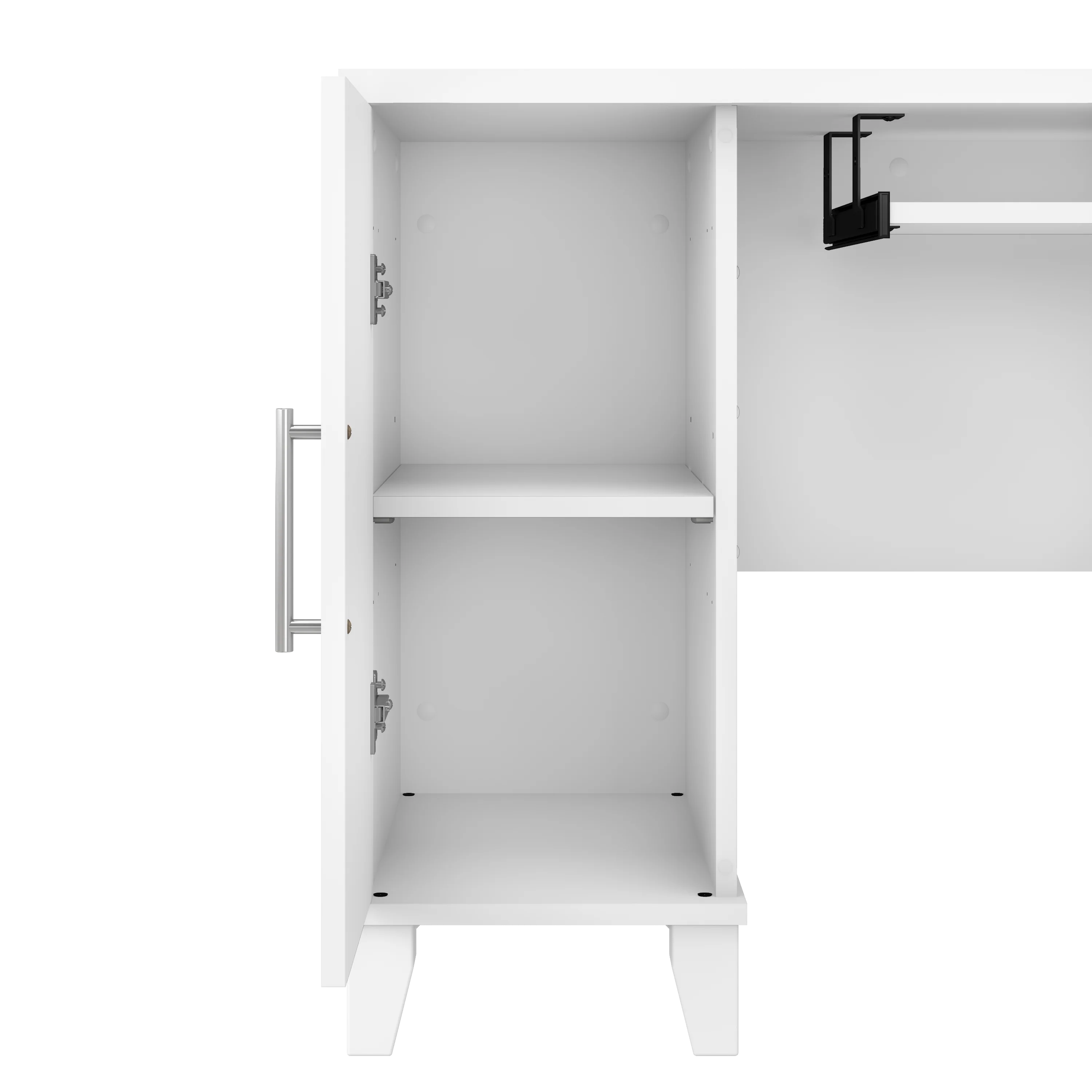 Somerset 60W L Shaped Desk with Storage