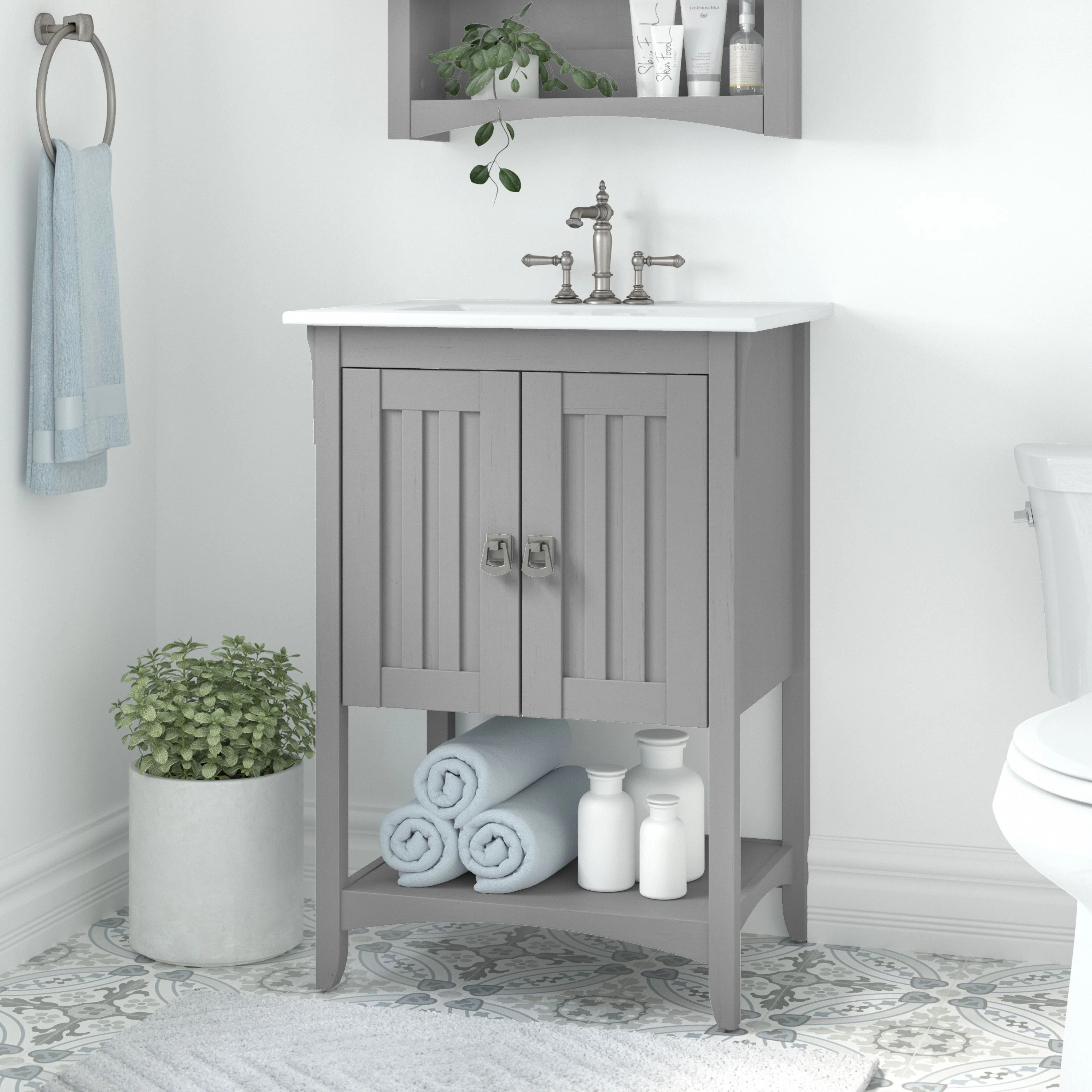 Salinas 24W Bathroom Vanity with Sink