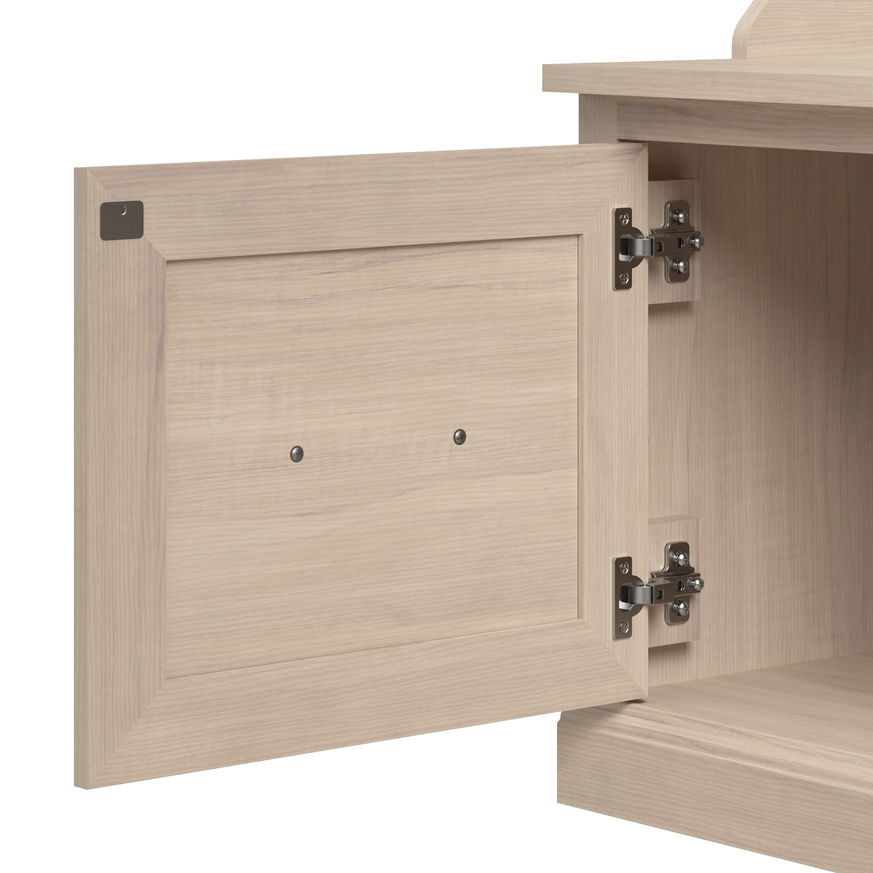 Woodland 40W Hall Tree and Shoe Storage Bench with Doors