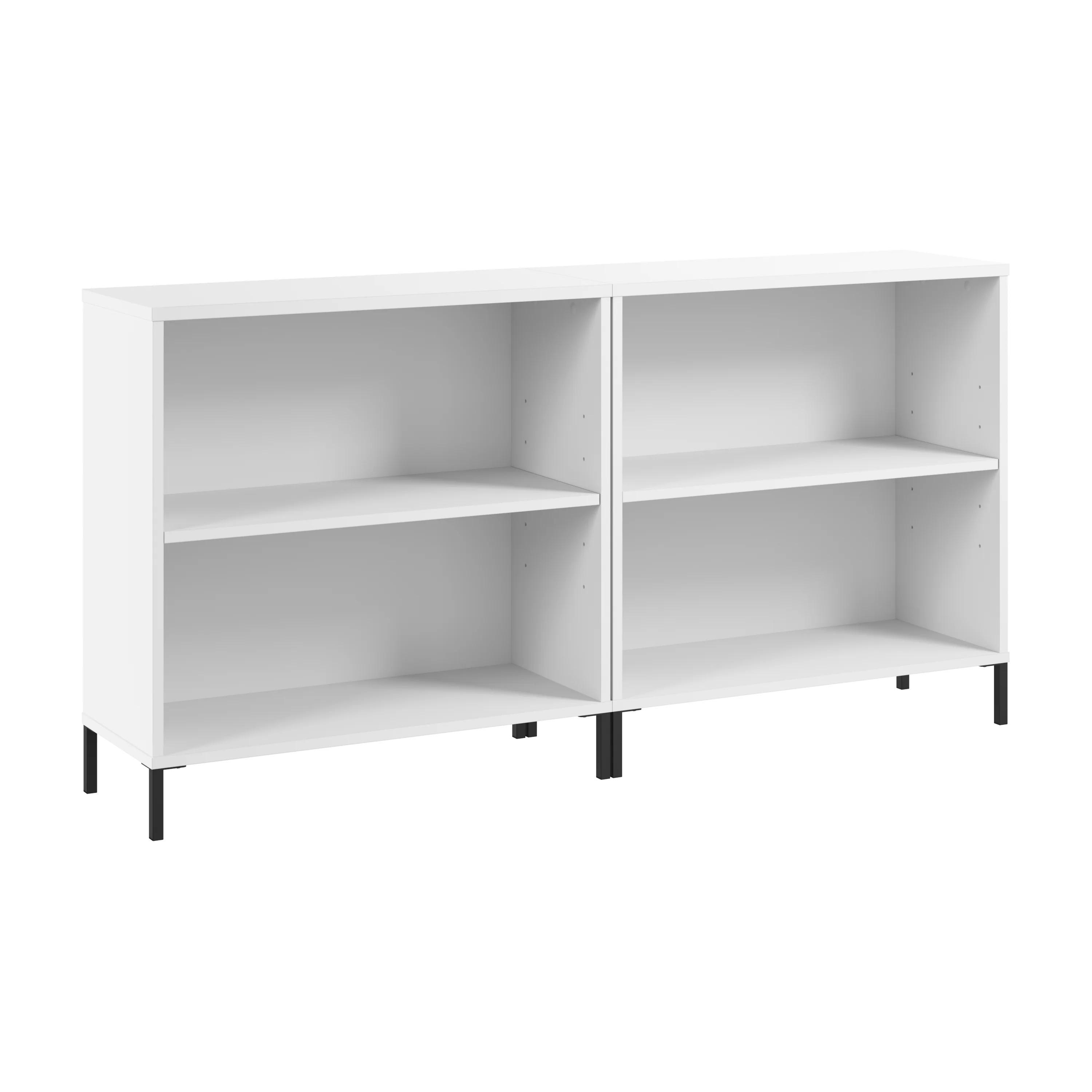 Essence 2 Shelf Bookcase - Set of 2