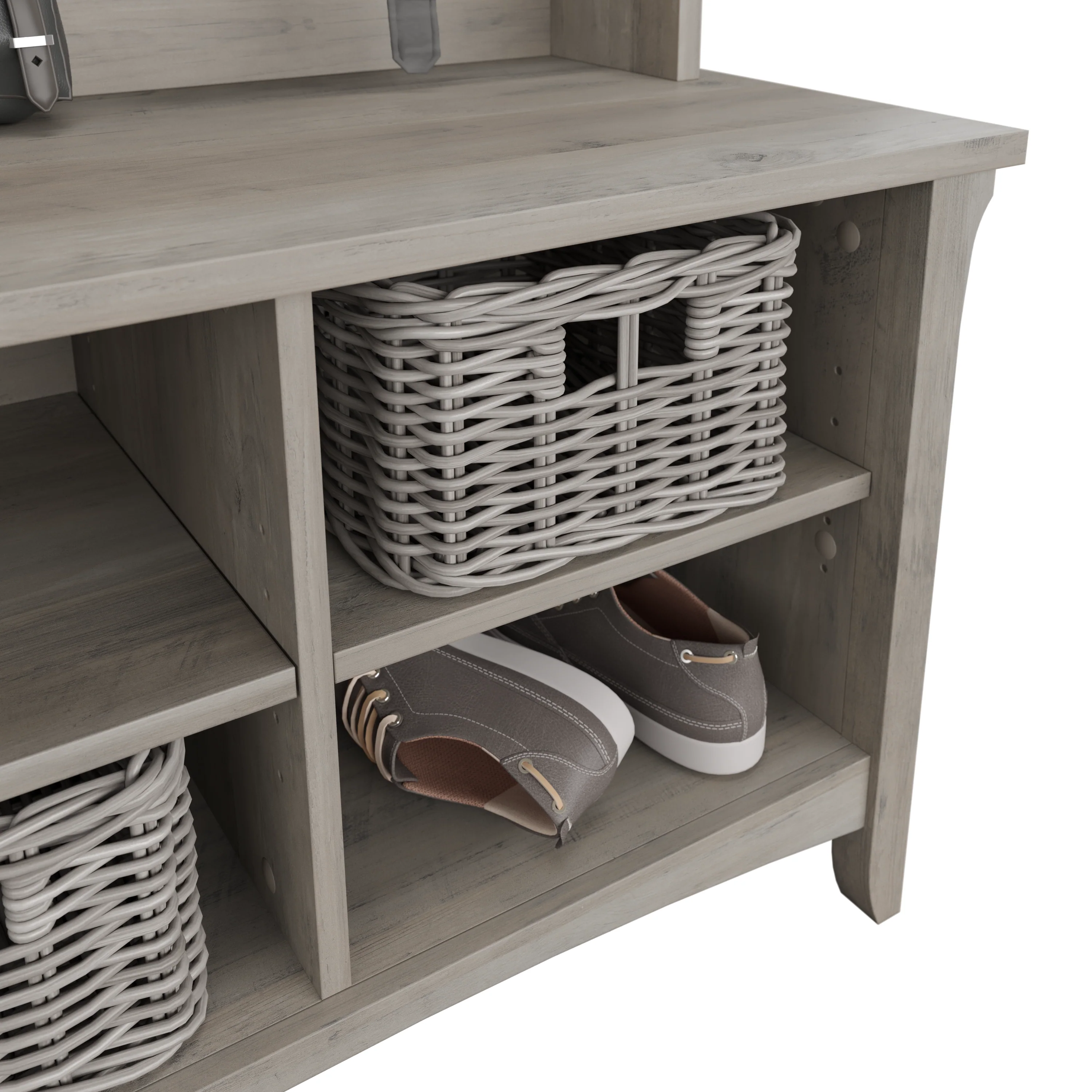 Salinas Hall Tree with Shoe Storage Bench