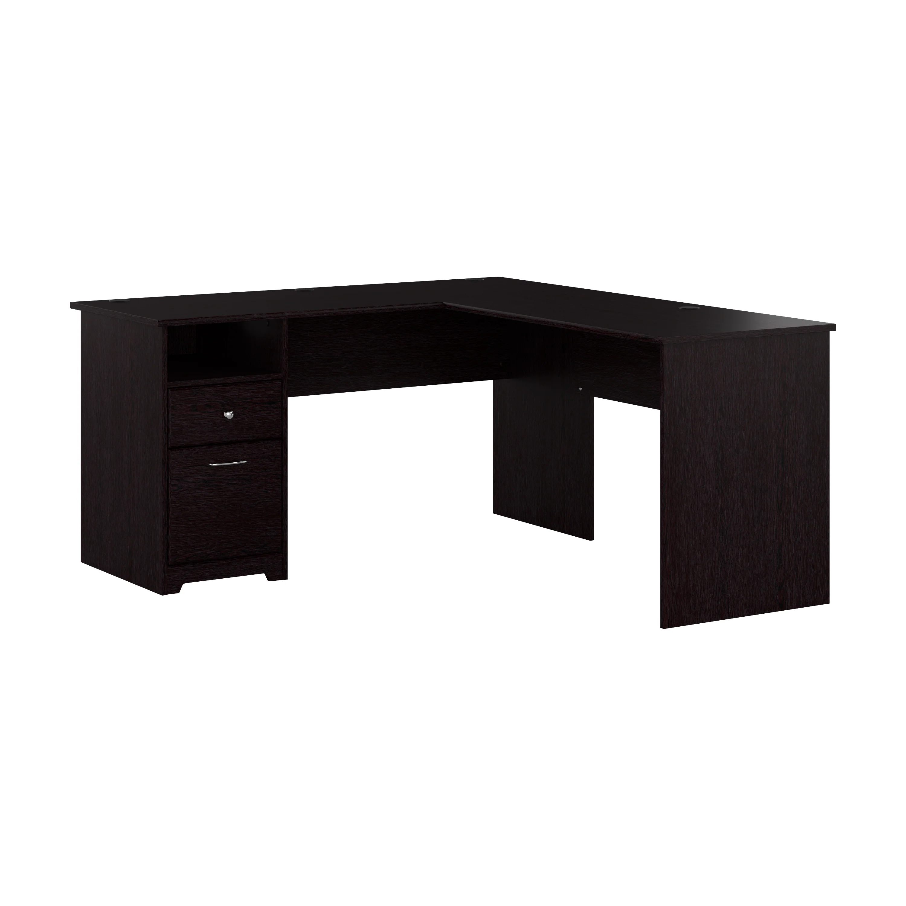 Cabot 60W L Shaped Computer Desk with Drawers