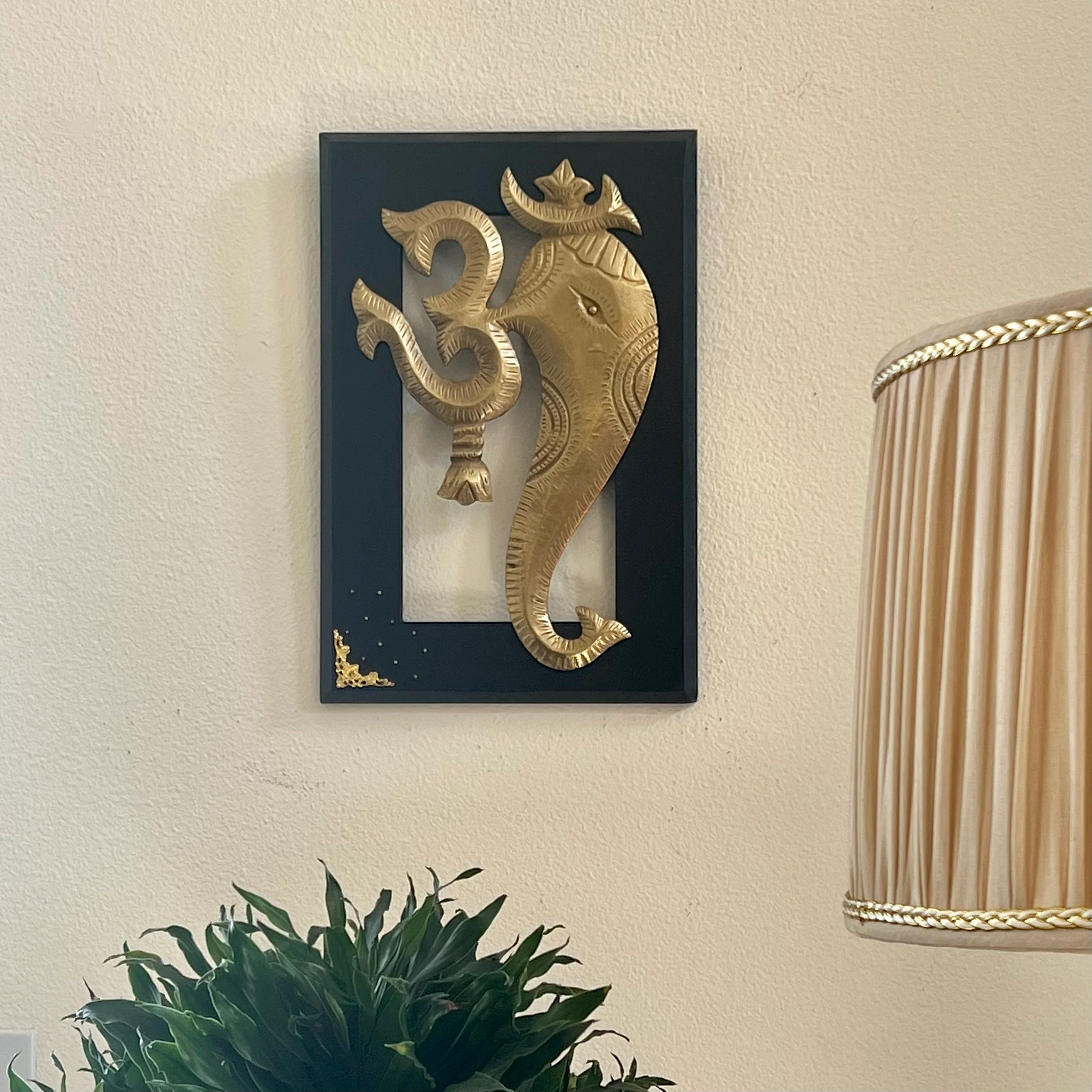 Om Ganesha Wall Hanging - Wall Decor