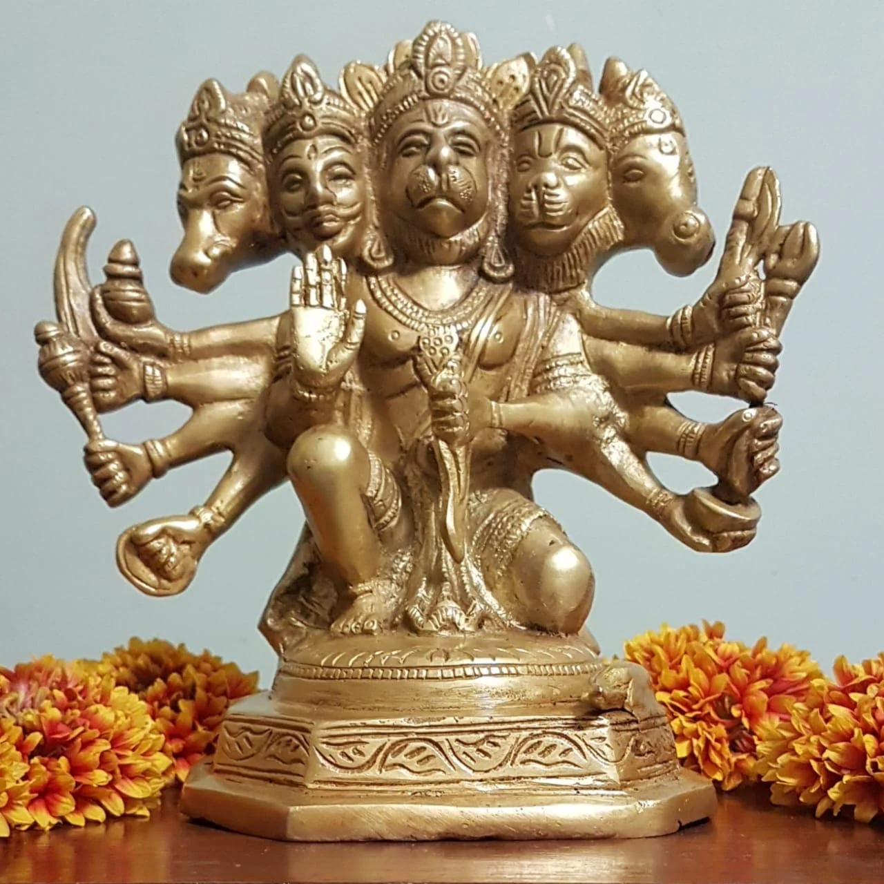 Panchmukhi Hanuman Idol - Decorative Home Decor