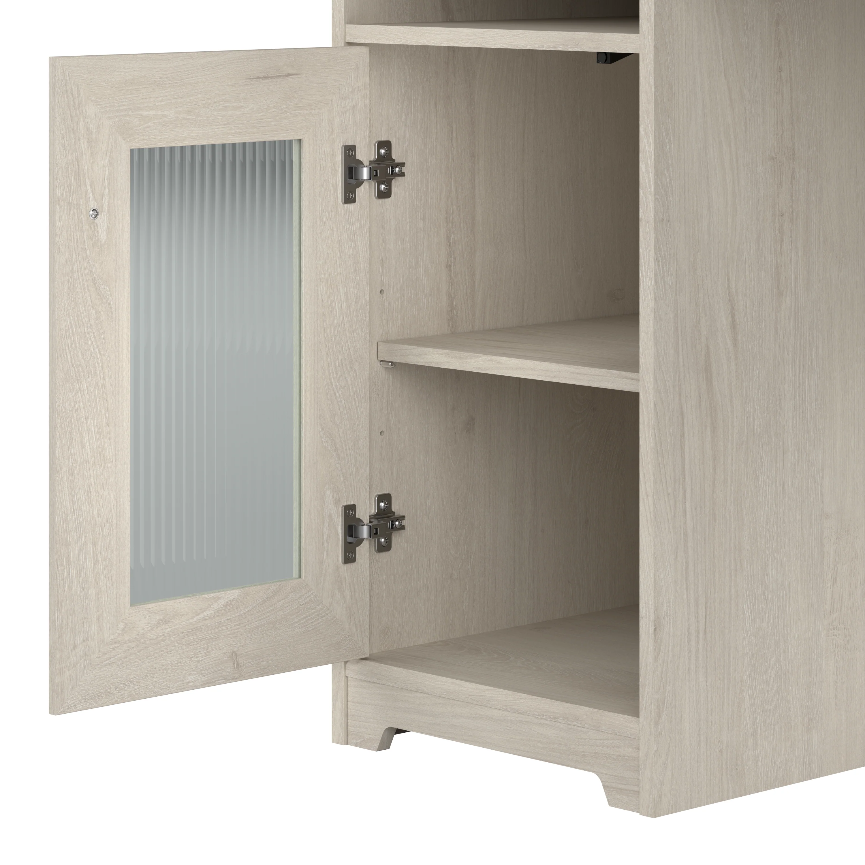 Cabot 60W L Shaped Computer Desk with Hutch and Storage