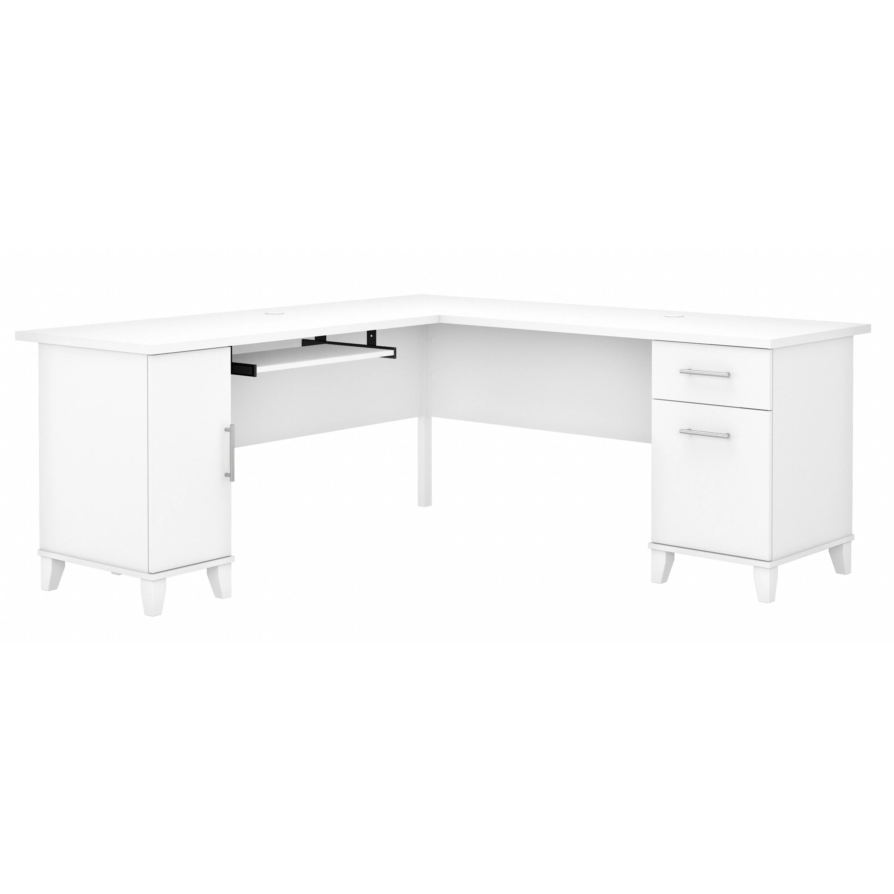 Somerset 72W L Shaped Desk with Storage