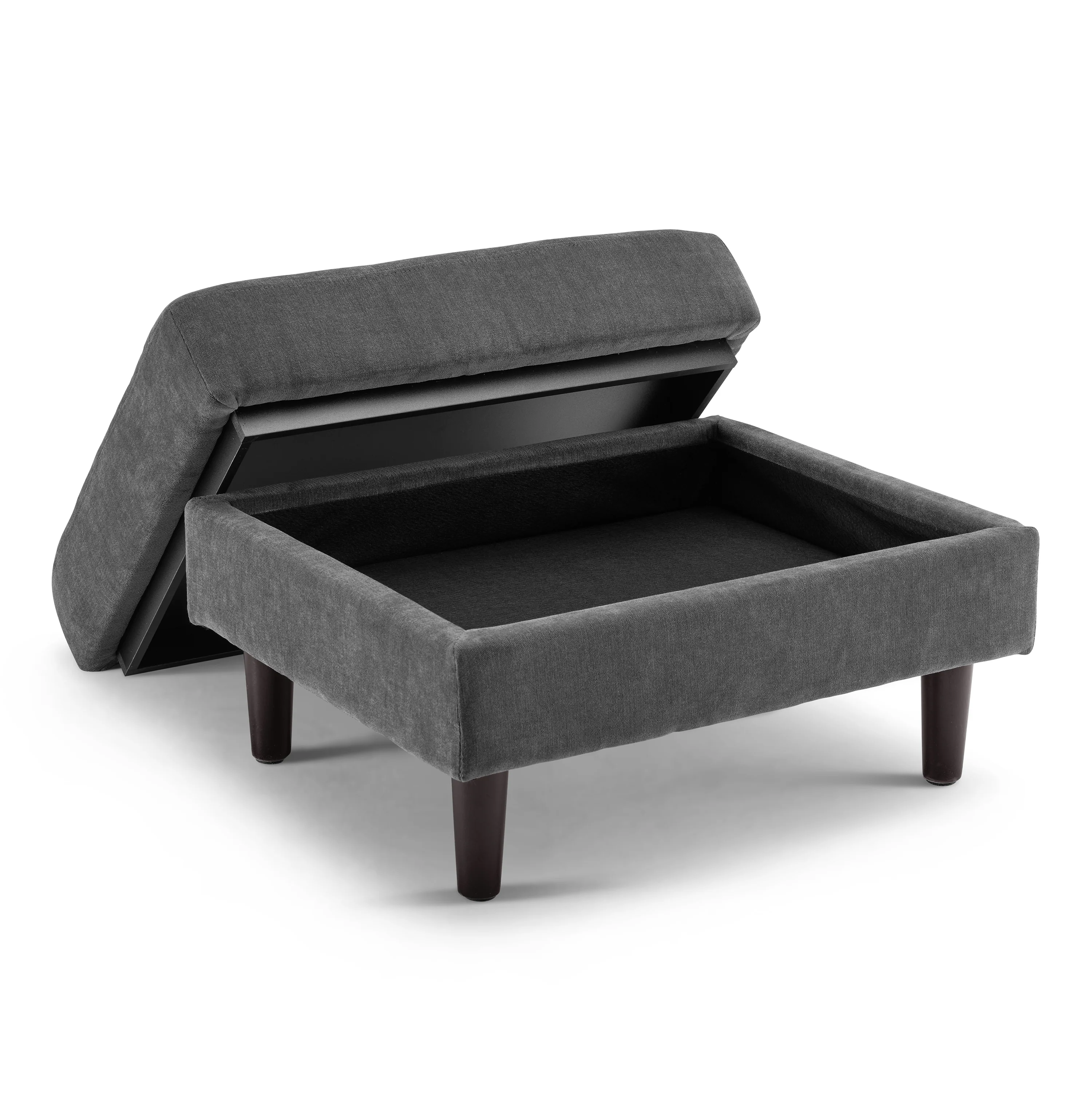 Bush Home Max 77W Sofa, 54W Loveseat, 32W Accent Chair, and Storage Ottoman