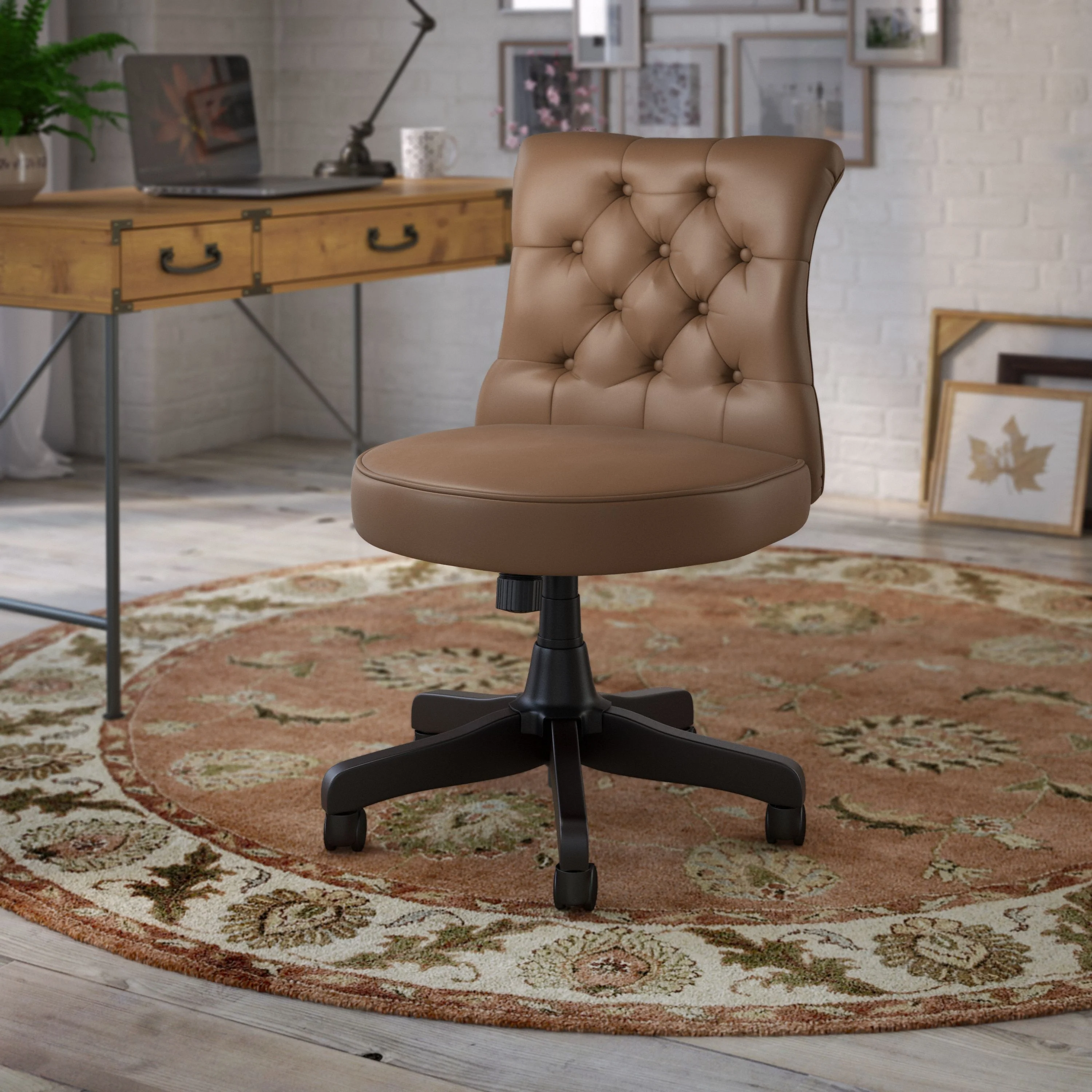 Arden Lane Mid Back Tufted Office Chair