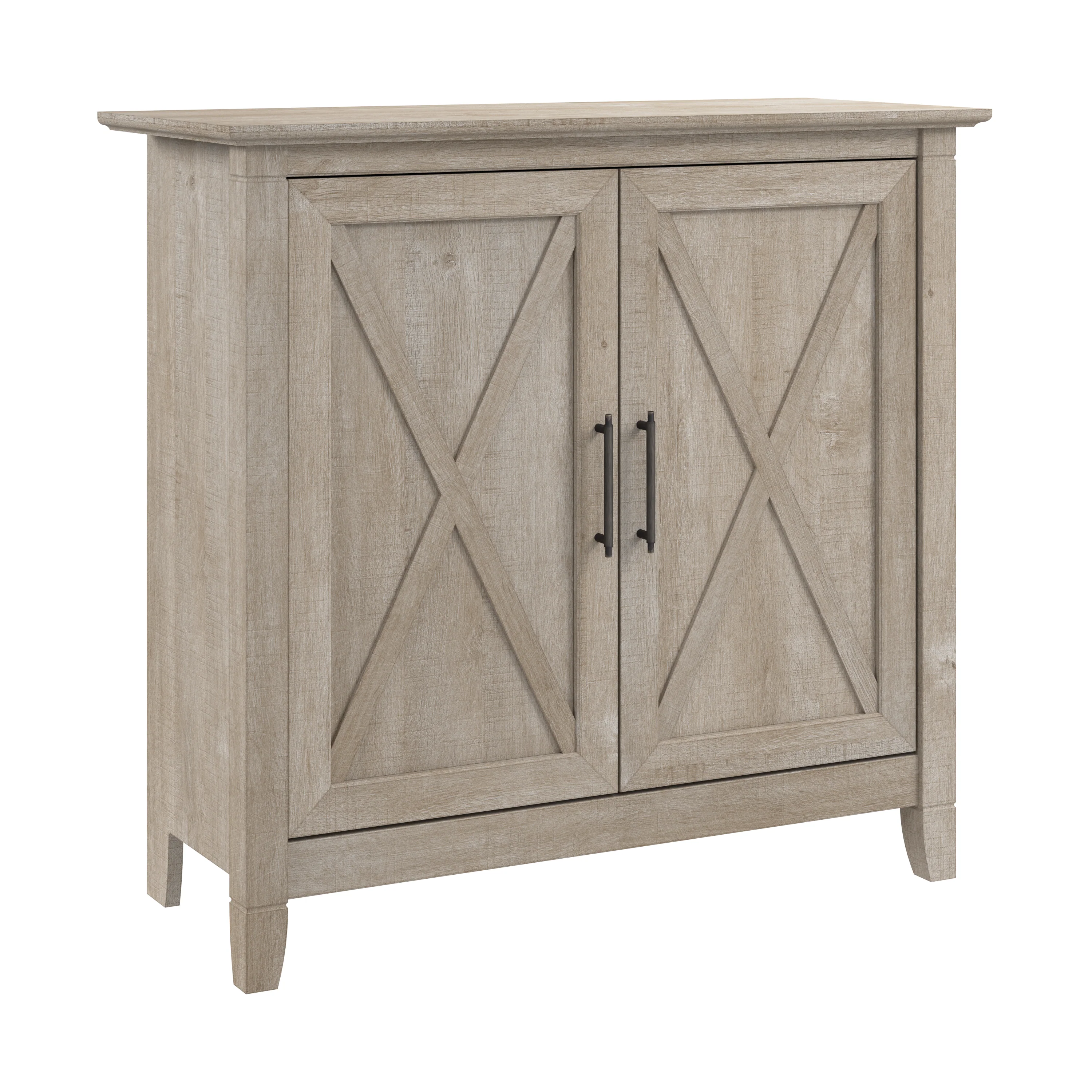 Key West Small Storage Cabinet with Doors and Shelves