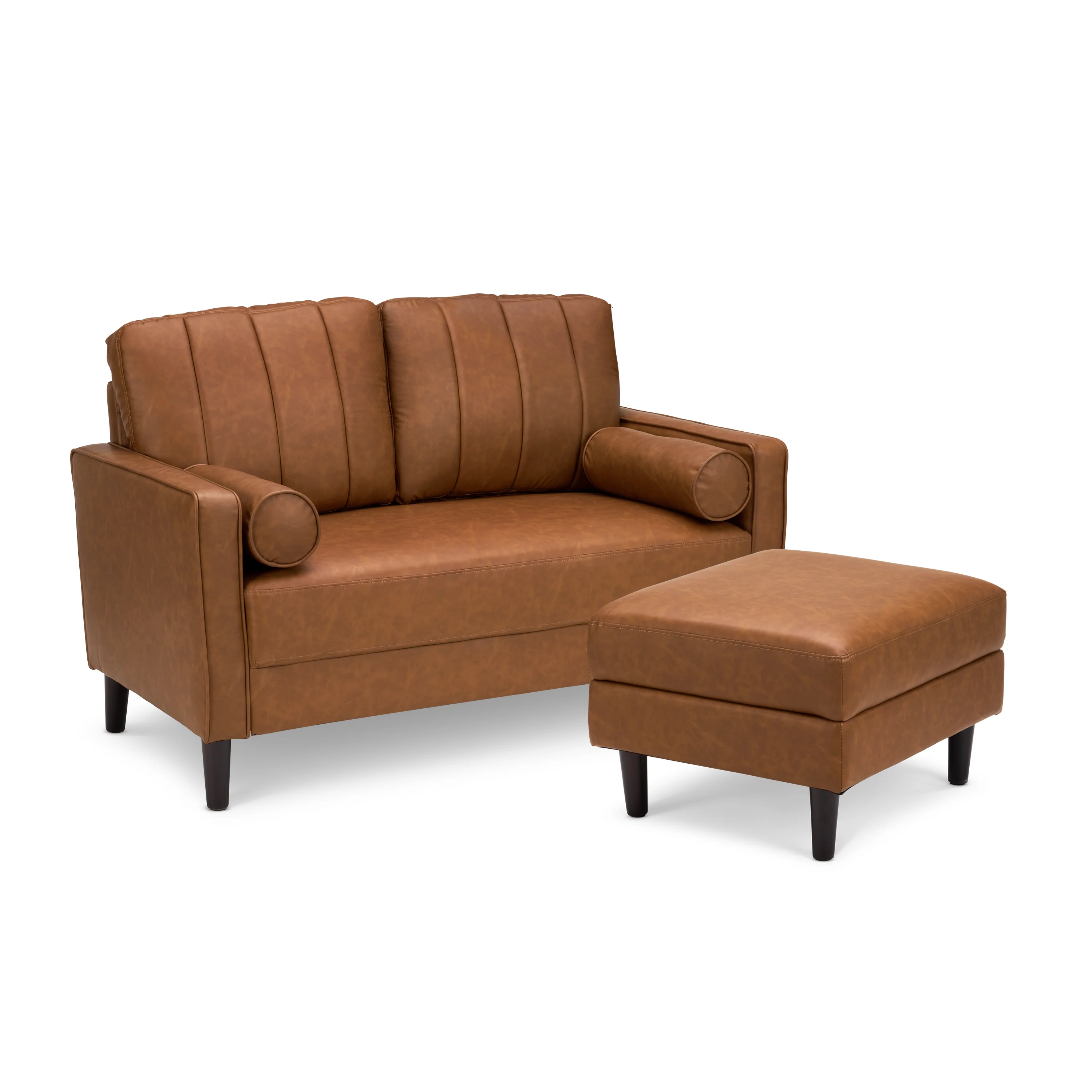 Bush Home Max 77W Sofa and Storage Ottoman