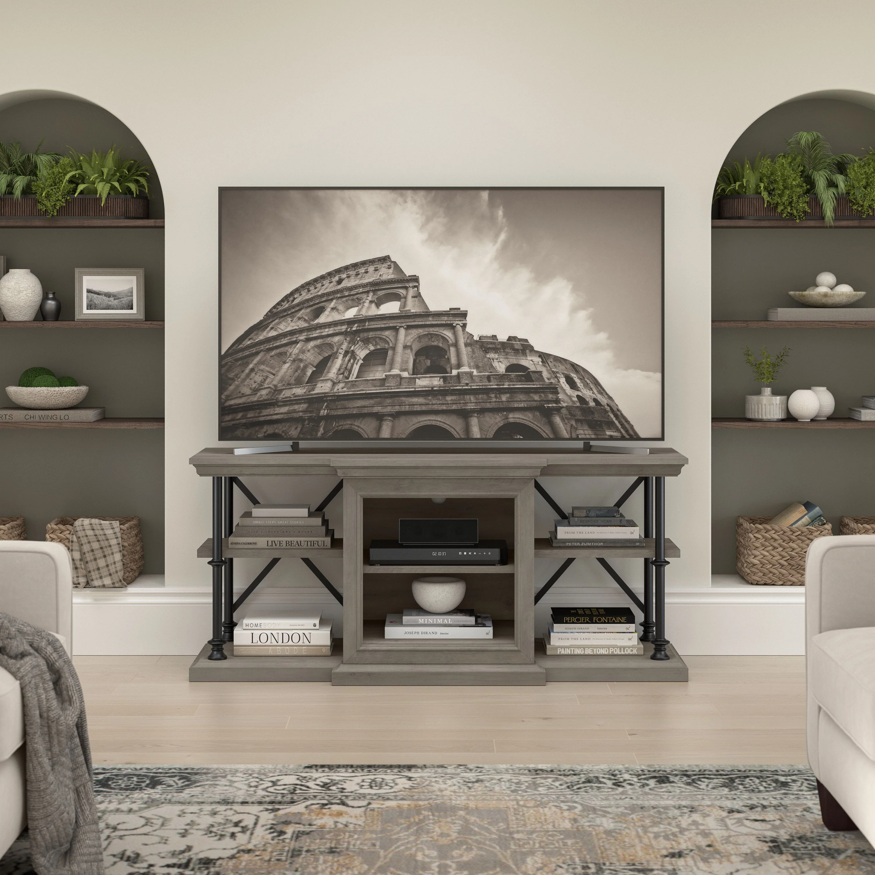 Coliseum 60W TV Stand for 70 Inch TV
