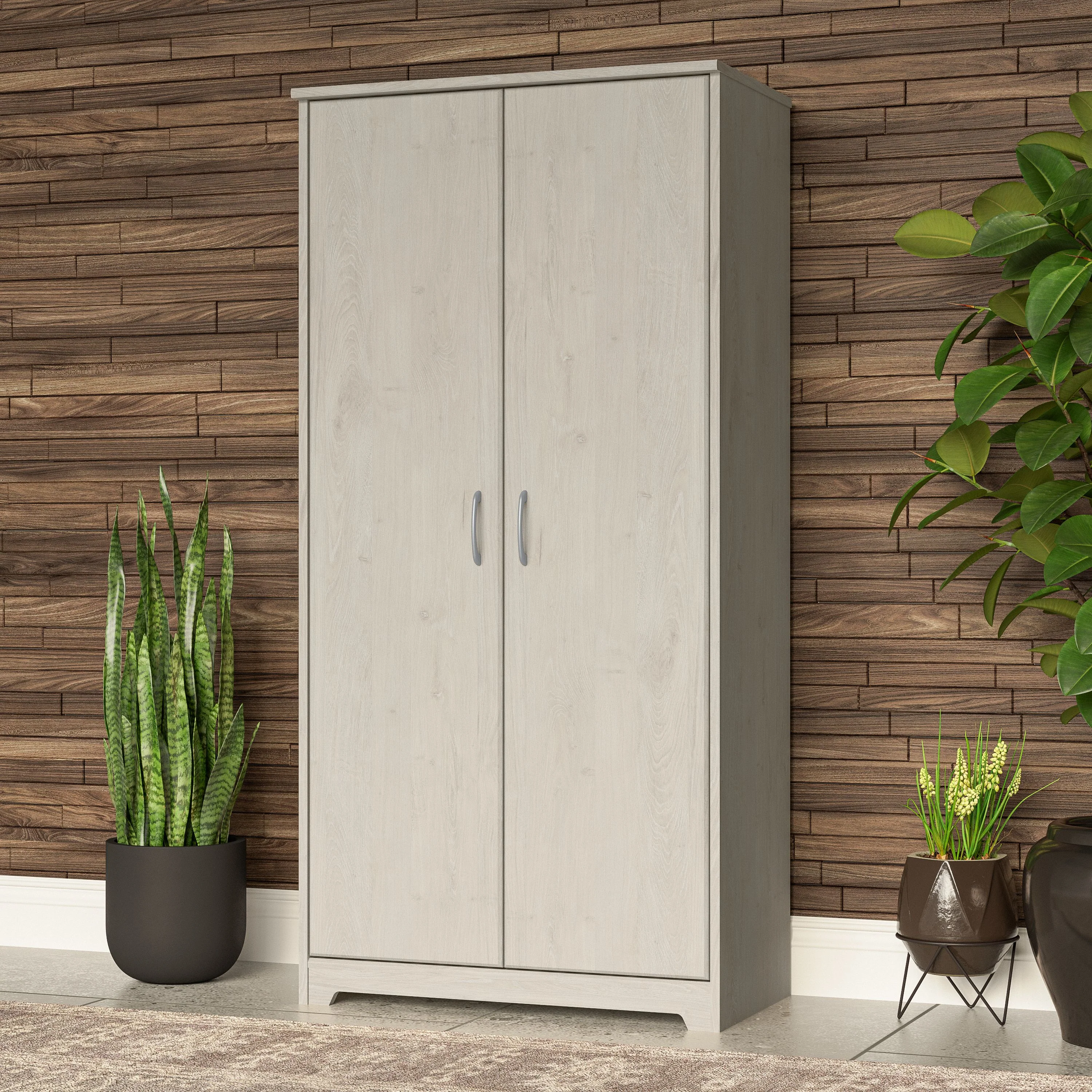 Cabot Tall Storage Cabinet with Doors