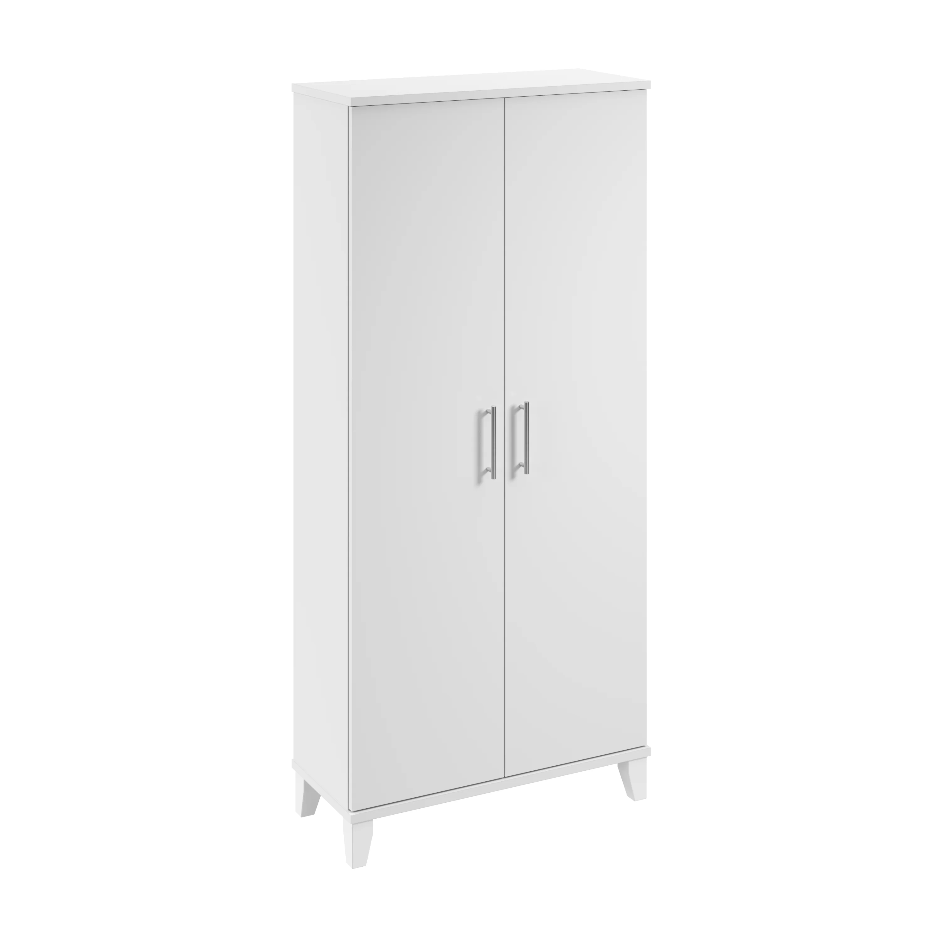 Somerset Tall Storage Cabinet with Doors and Shelves