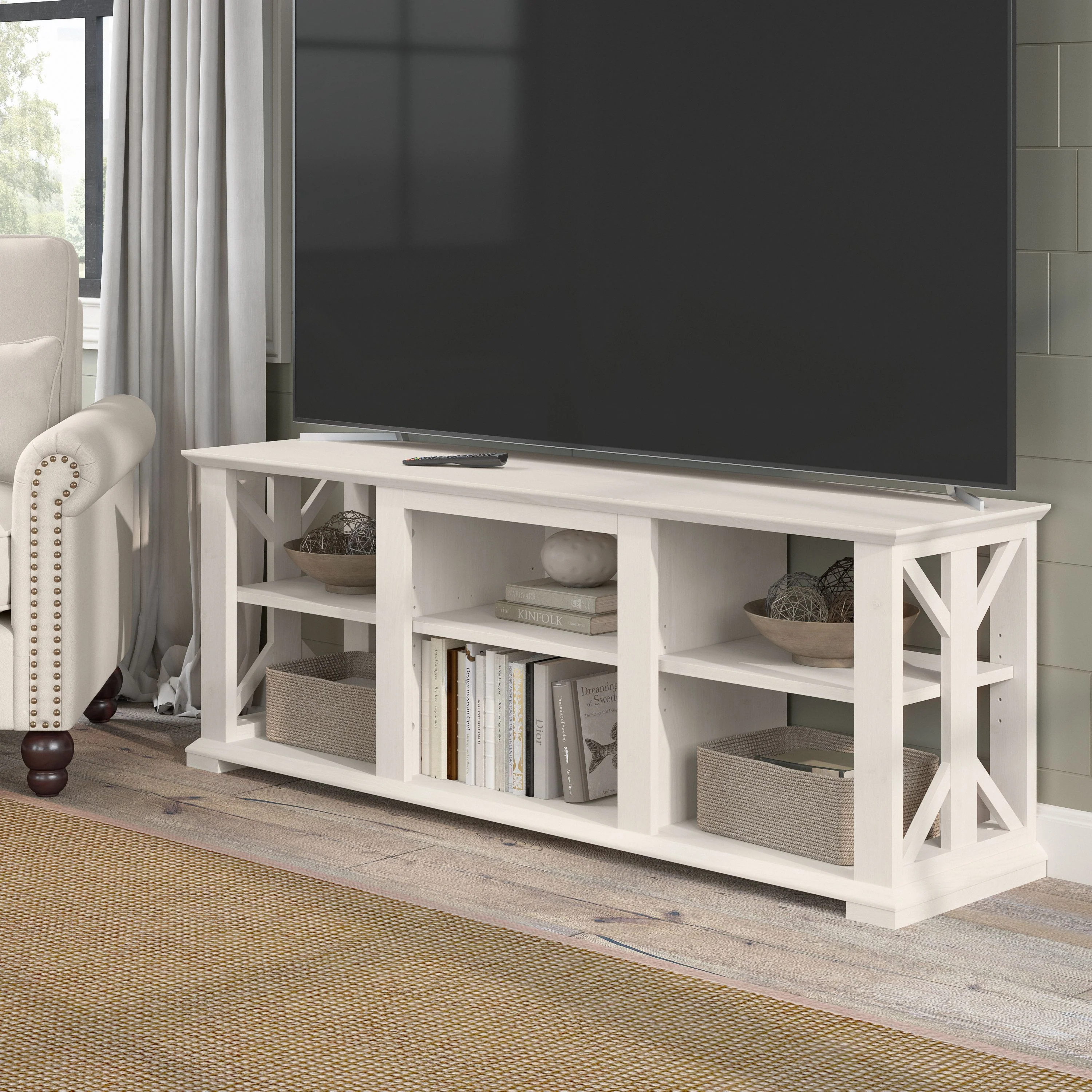 Homestead Farmhouse TV Stand for 70 Inch TV