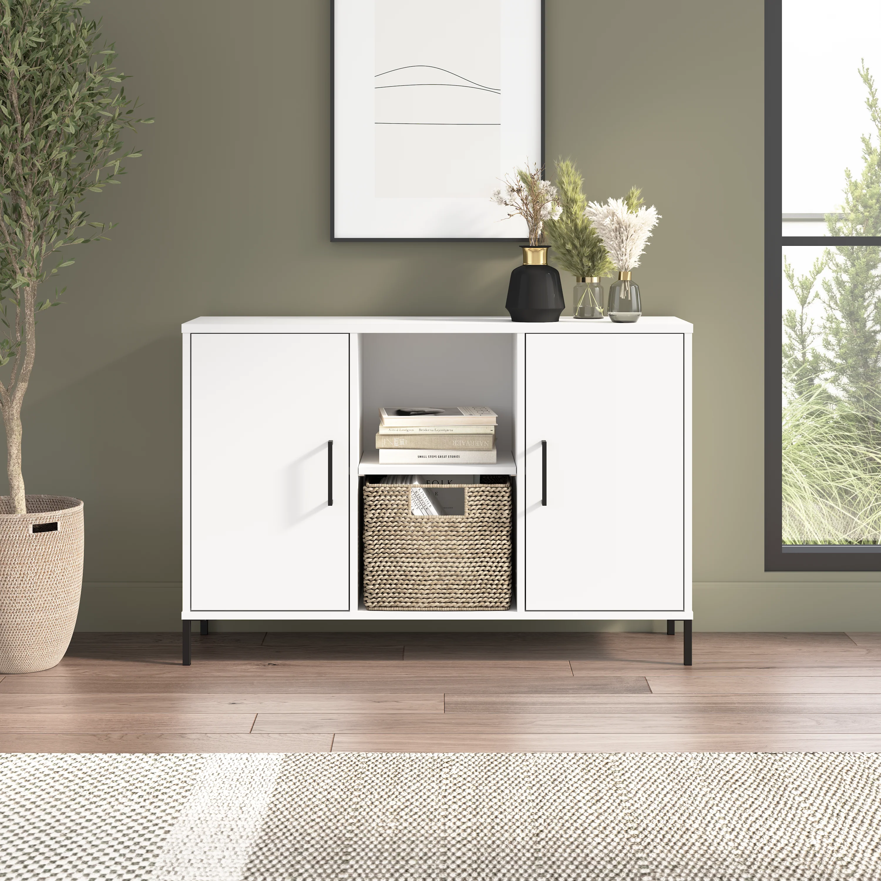 Soho Accent Cabinet with Doors