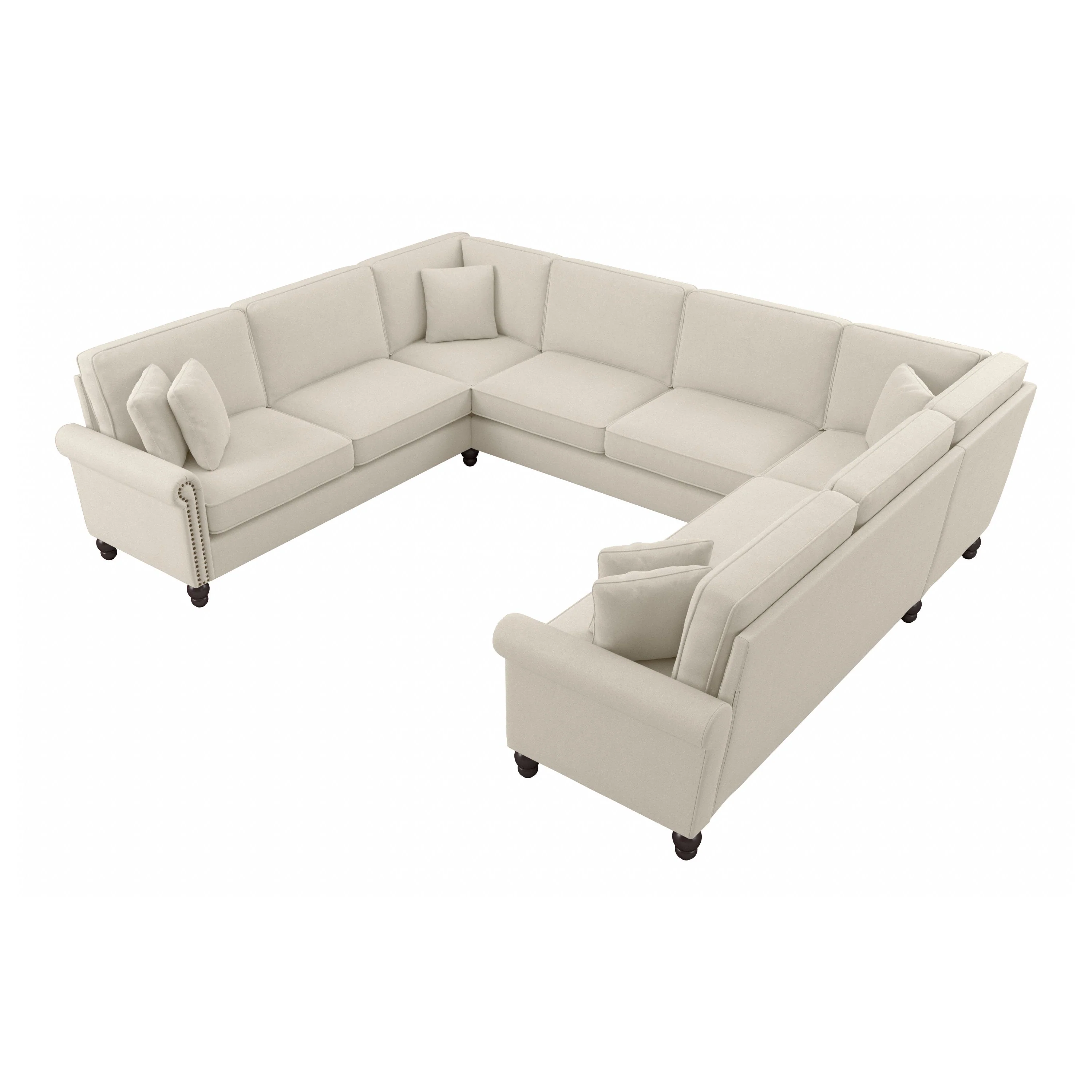Coventry 125W U Shaped Sectional Couch