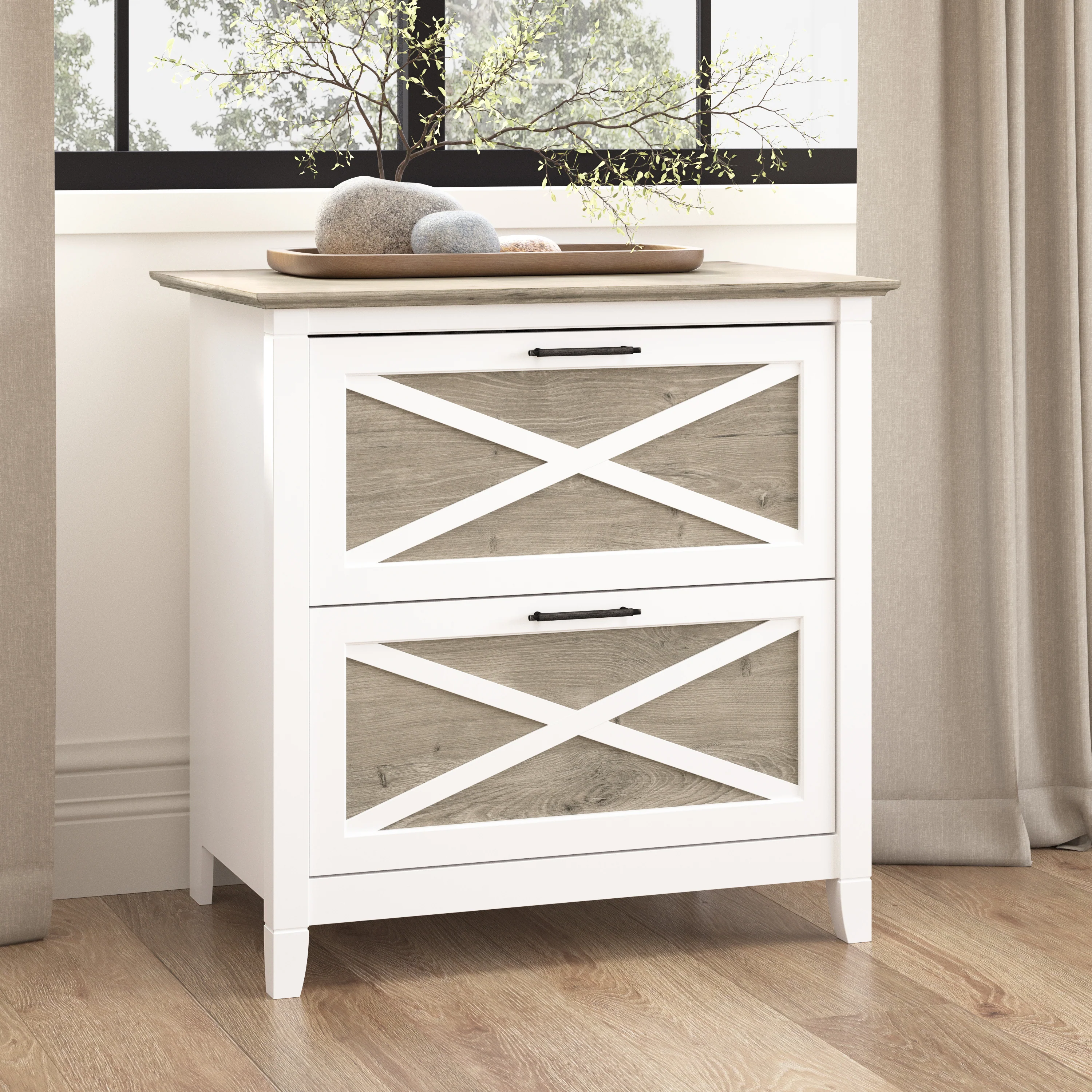 Key West 2 Drawer Lateral File Cabinet
