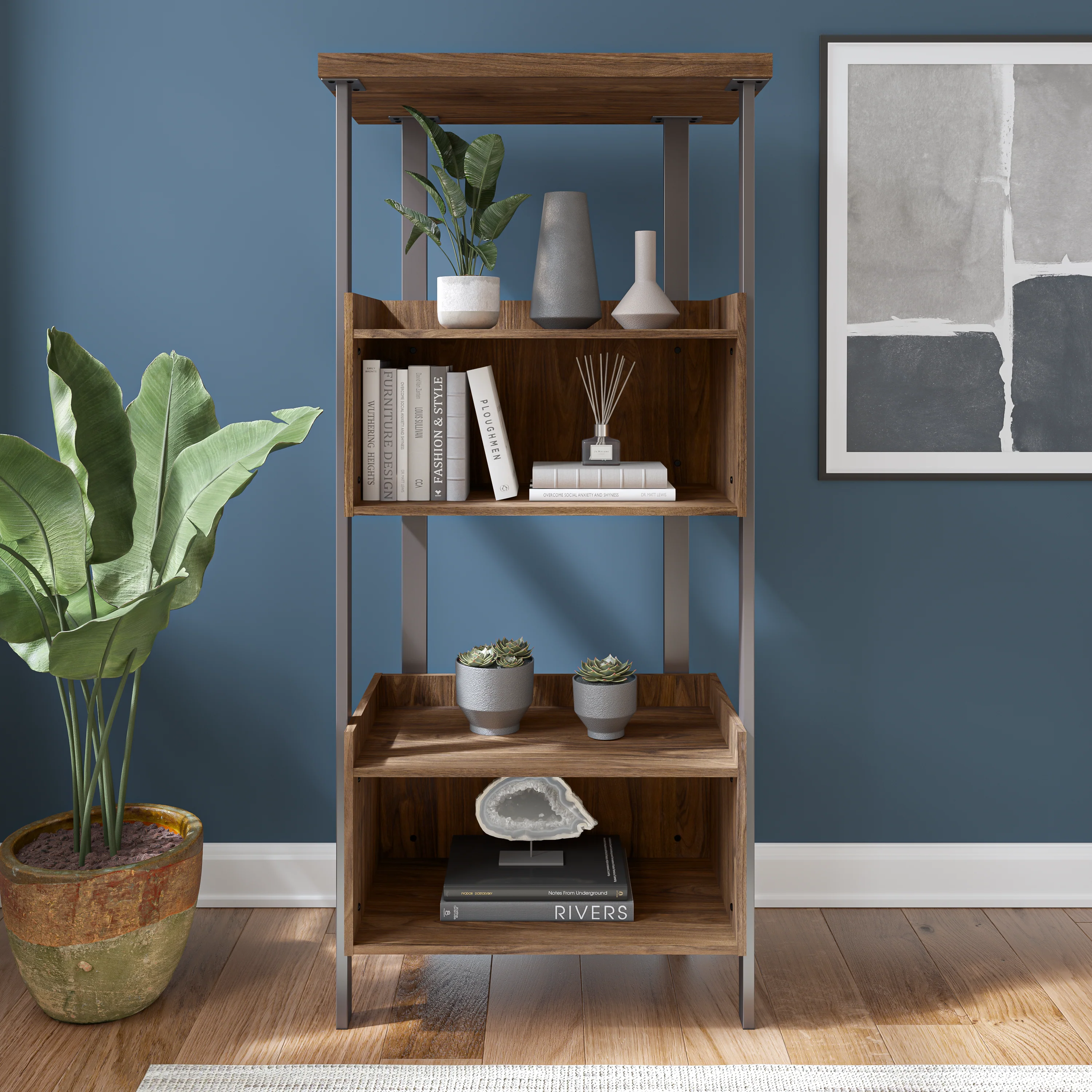 Architect 4 Shelf Bookcase