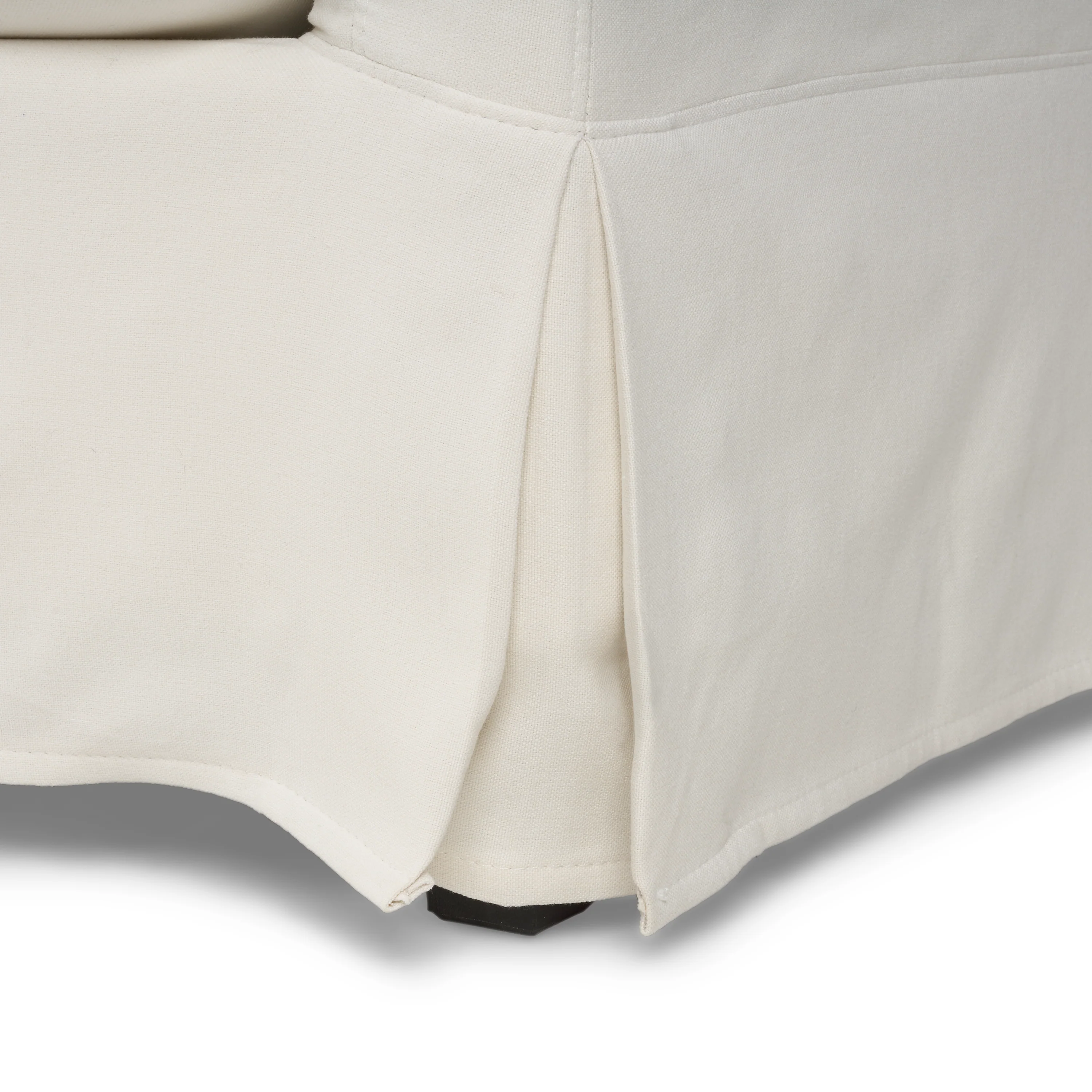 Bush Home Harper 57W Loveseat with Slipcover