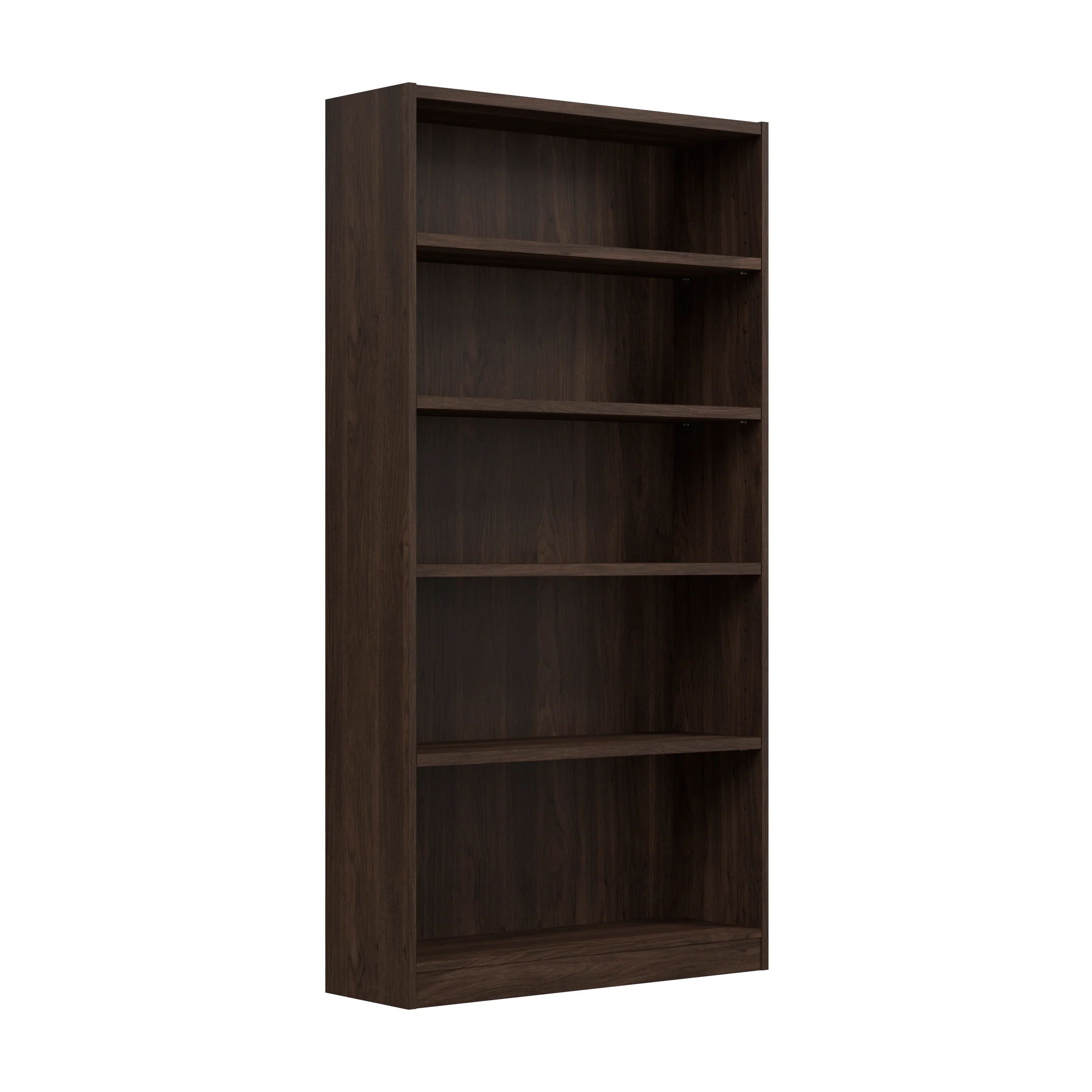 Universal Tall 5 Shelf Bookcase