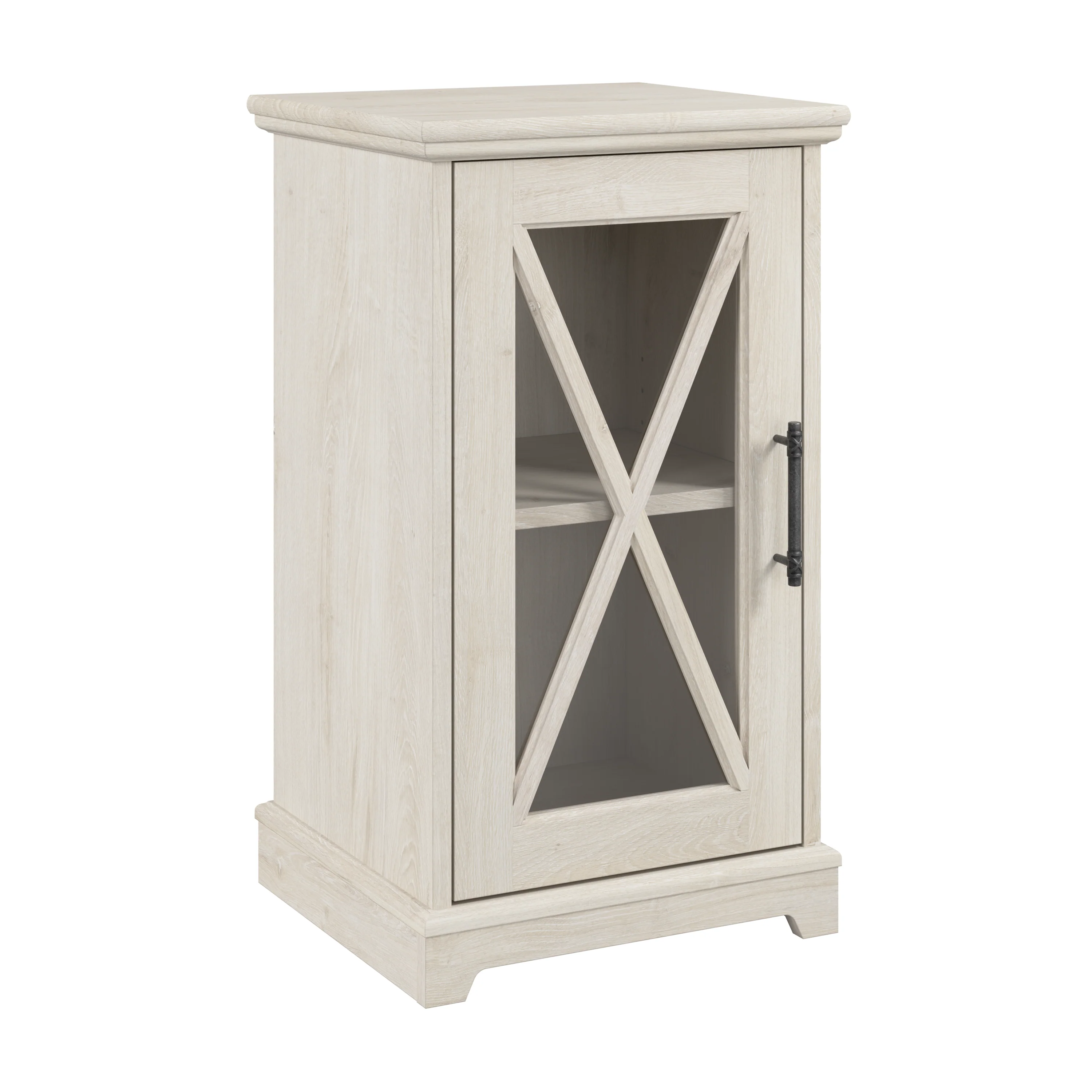 Lennox Small Farmhouse End Table with Storage