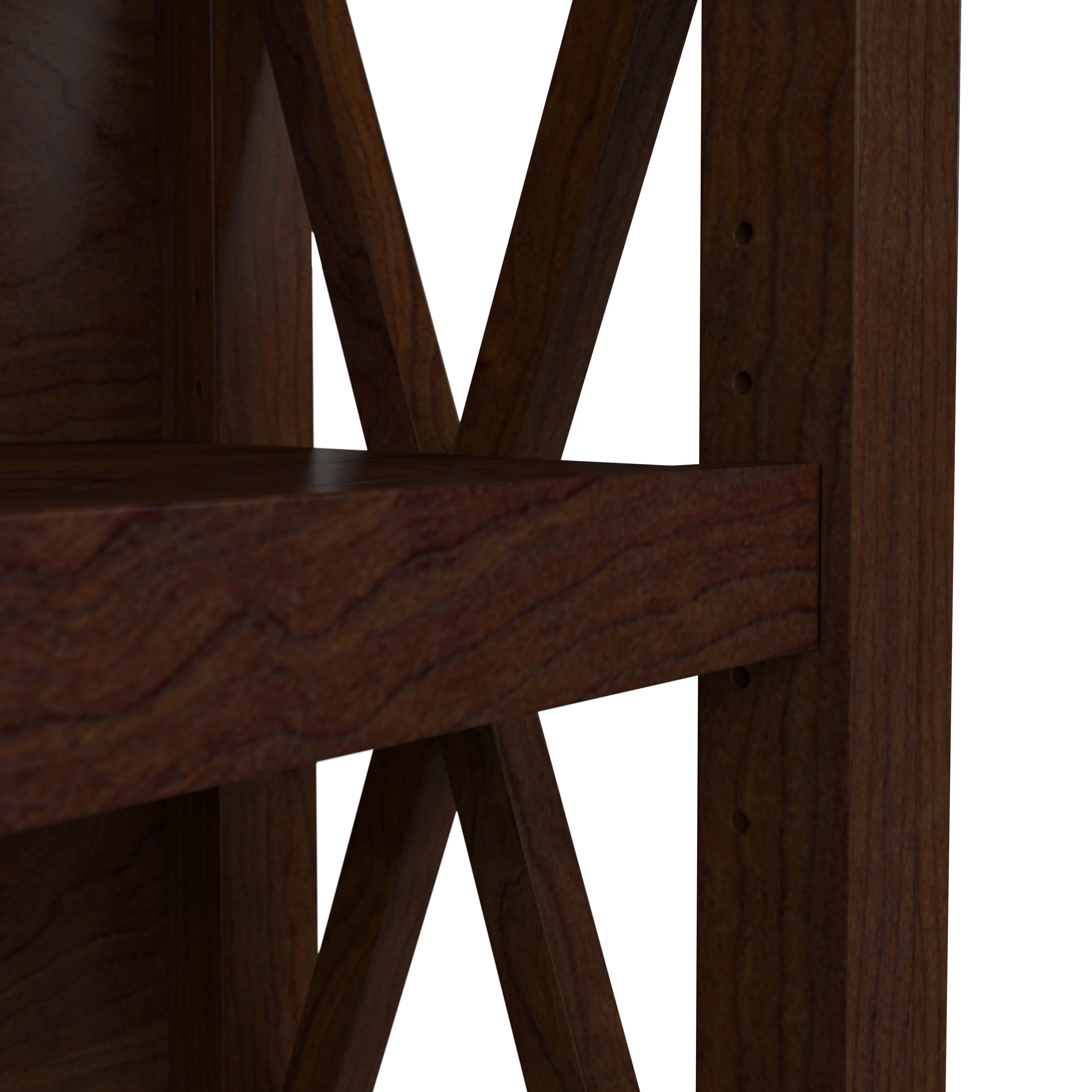 Key West Tall 5 Shelf Bookcase