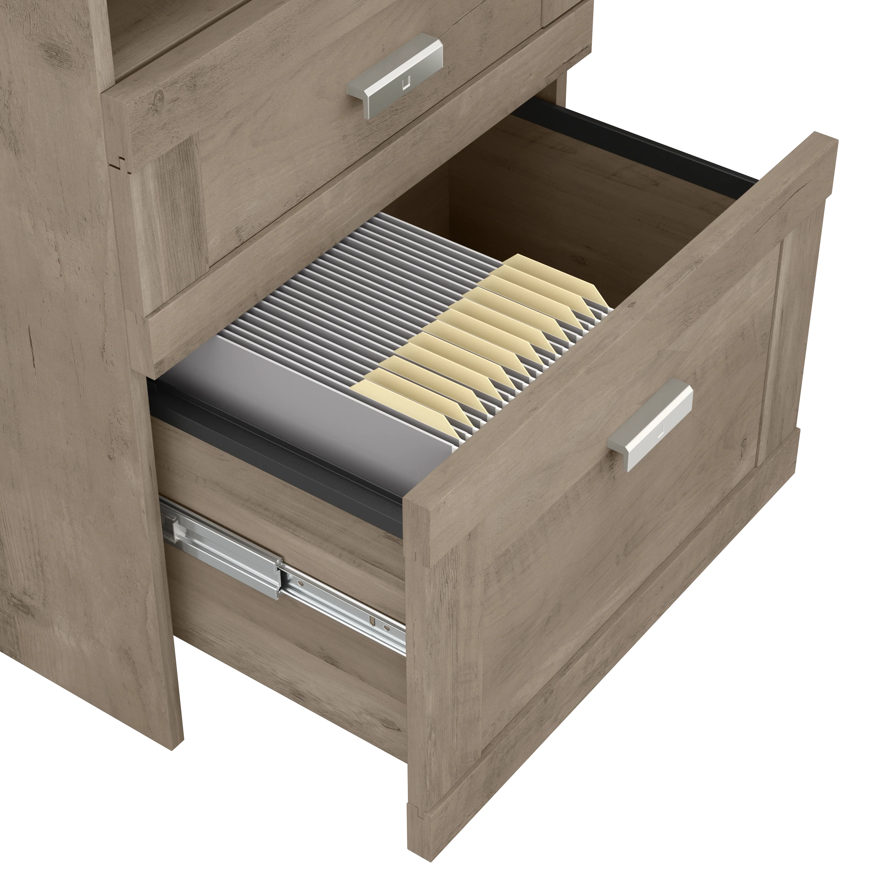 Wheaton 60W Reversible Corner Desk with Storage