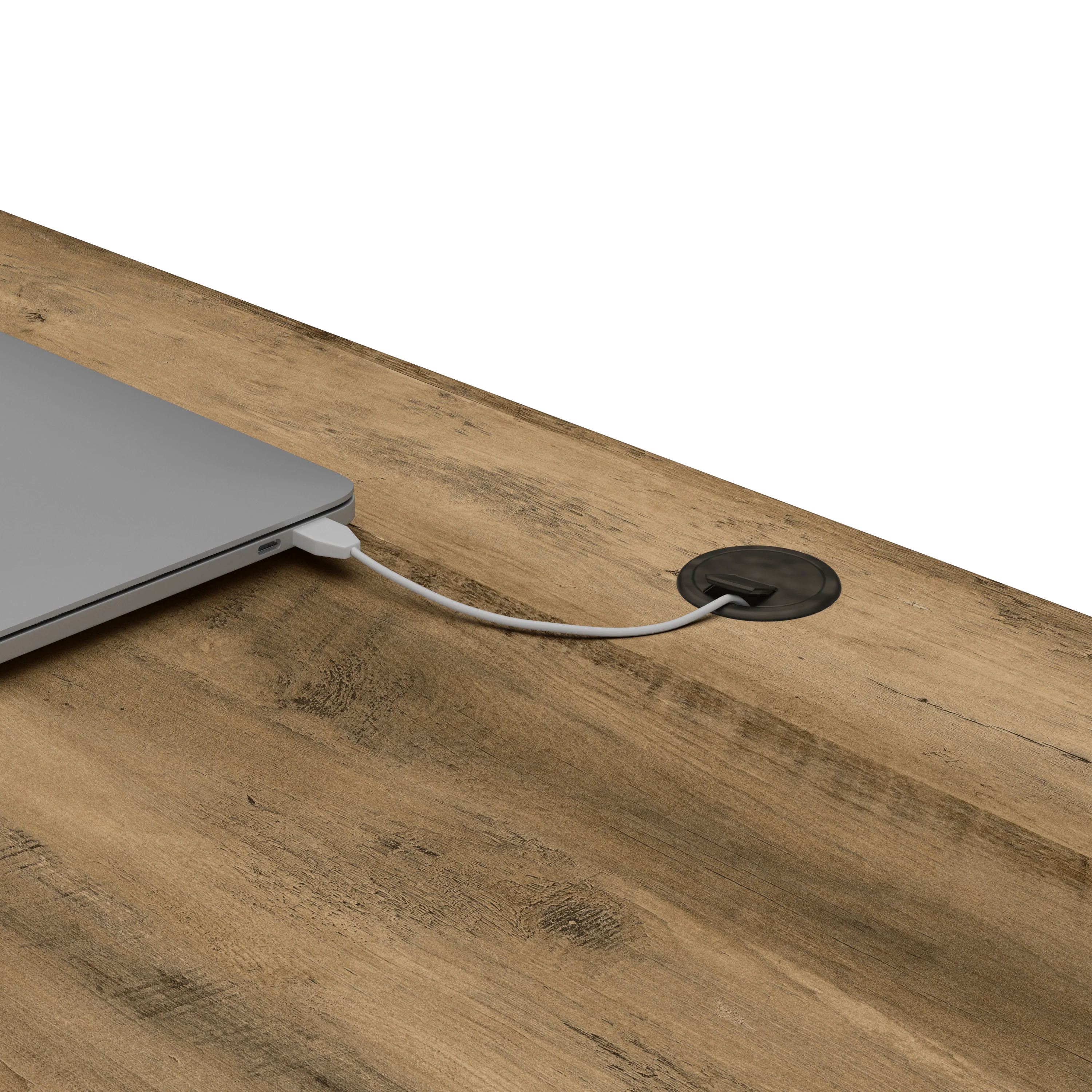 Knoxville 60W L Shaped Desk with 2 Drawer Lateral File Cabinet