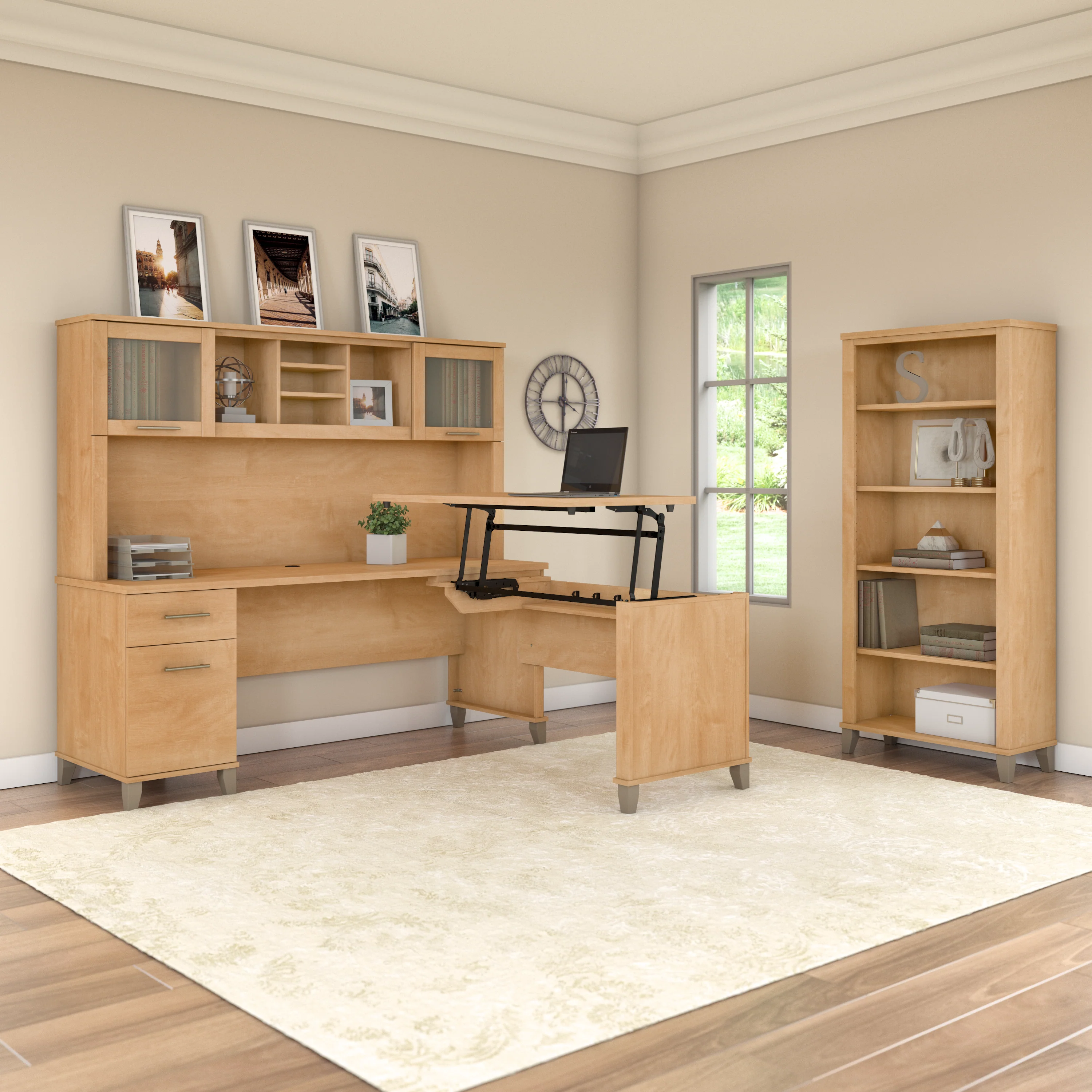 Somerset 72W Desk Hutch