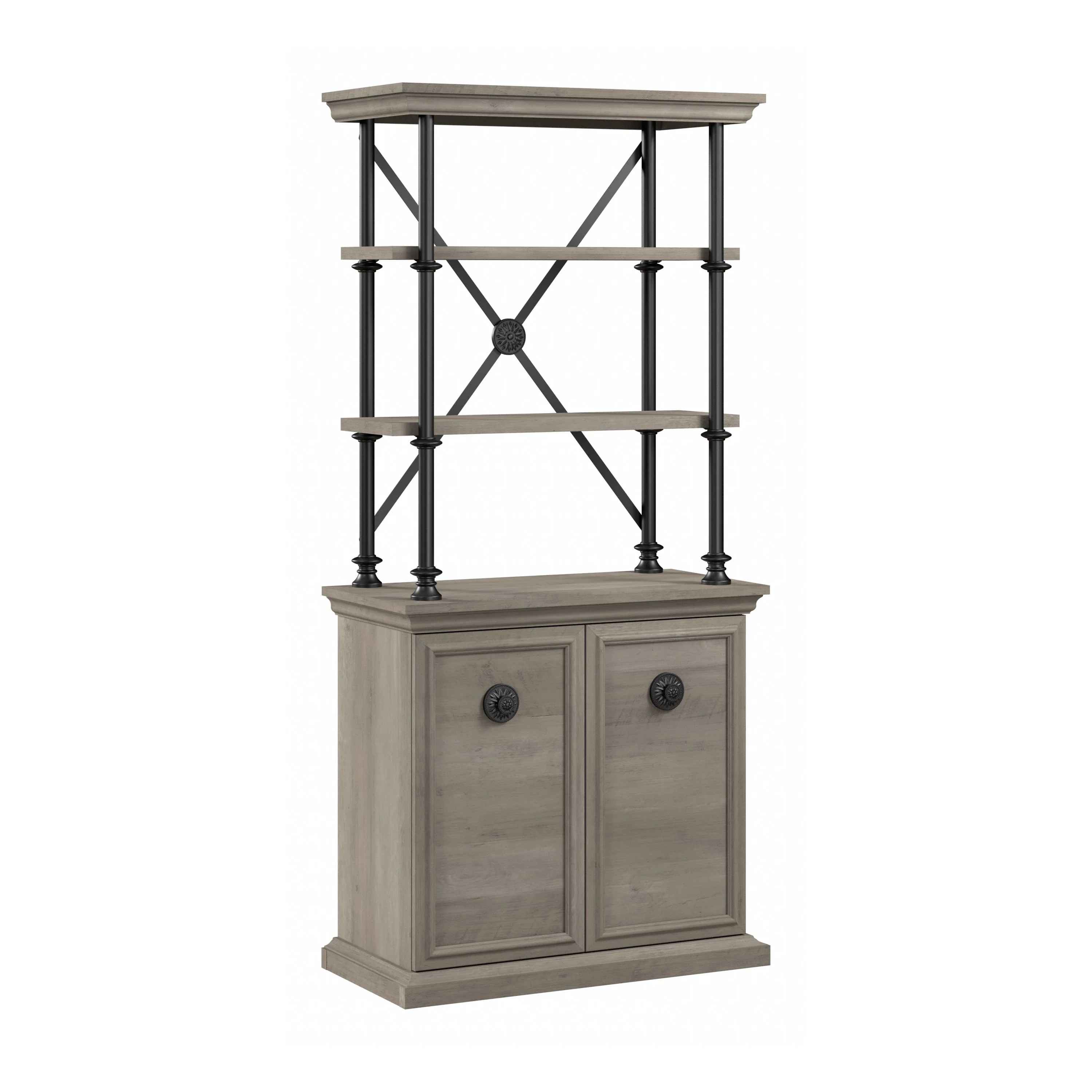 Coliseum Designer Bookcase with Doors