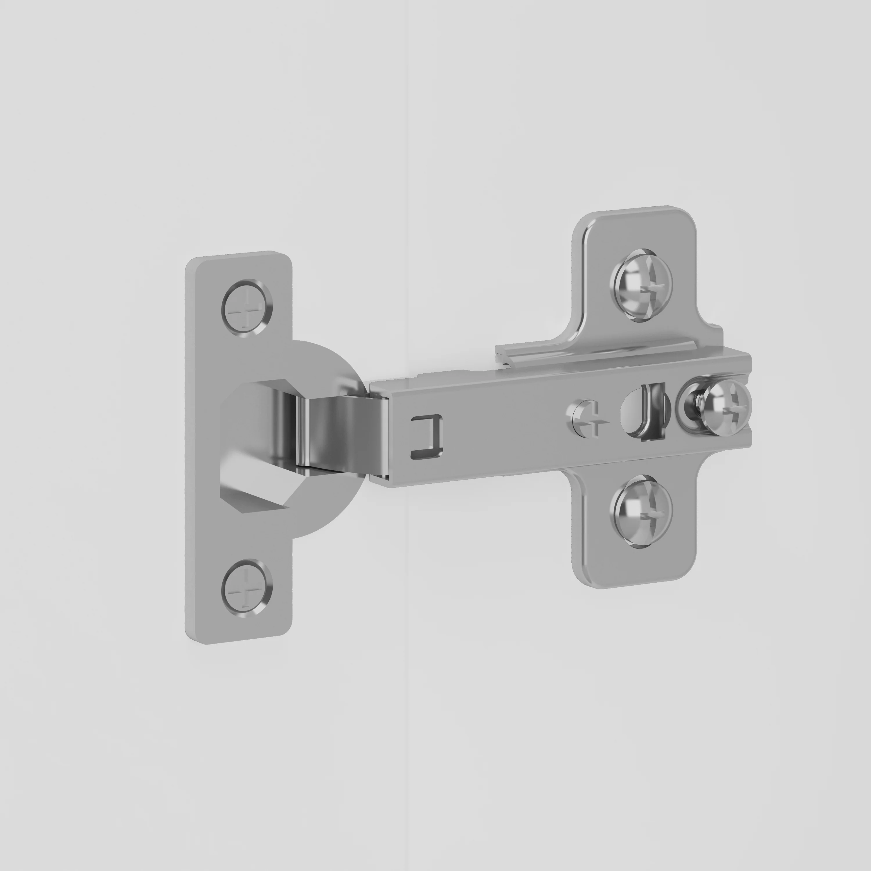 Universal Narrow Clothing Storage Cabinet with Door and Shelves