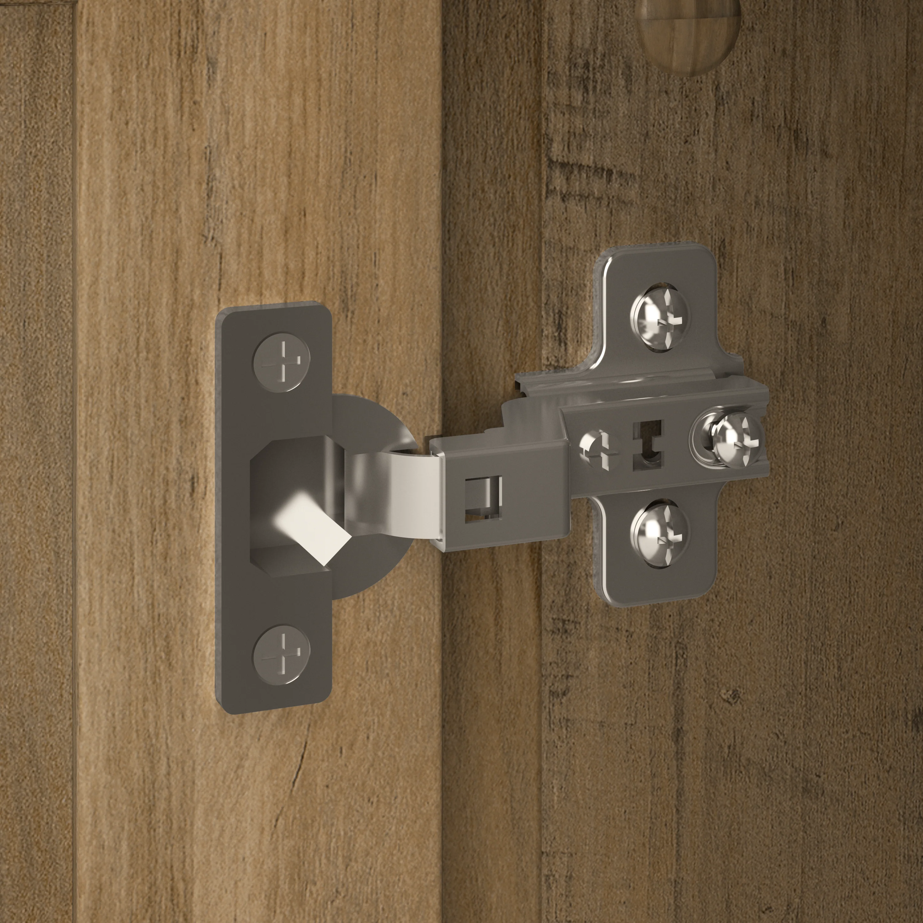 Knoxville Farmhouse TV Stand for 70 Inch TV with 5 Shelf Bookcases with Doors