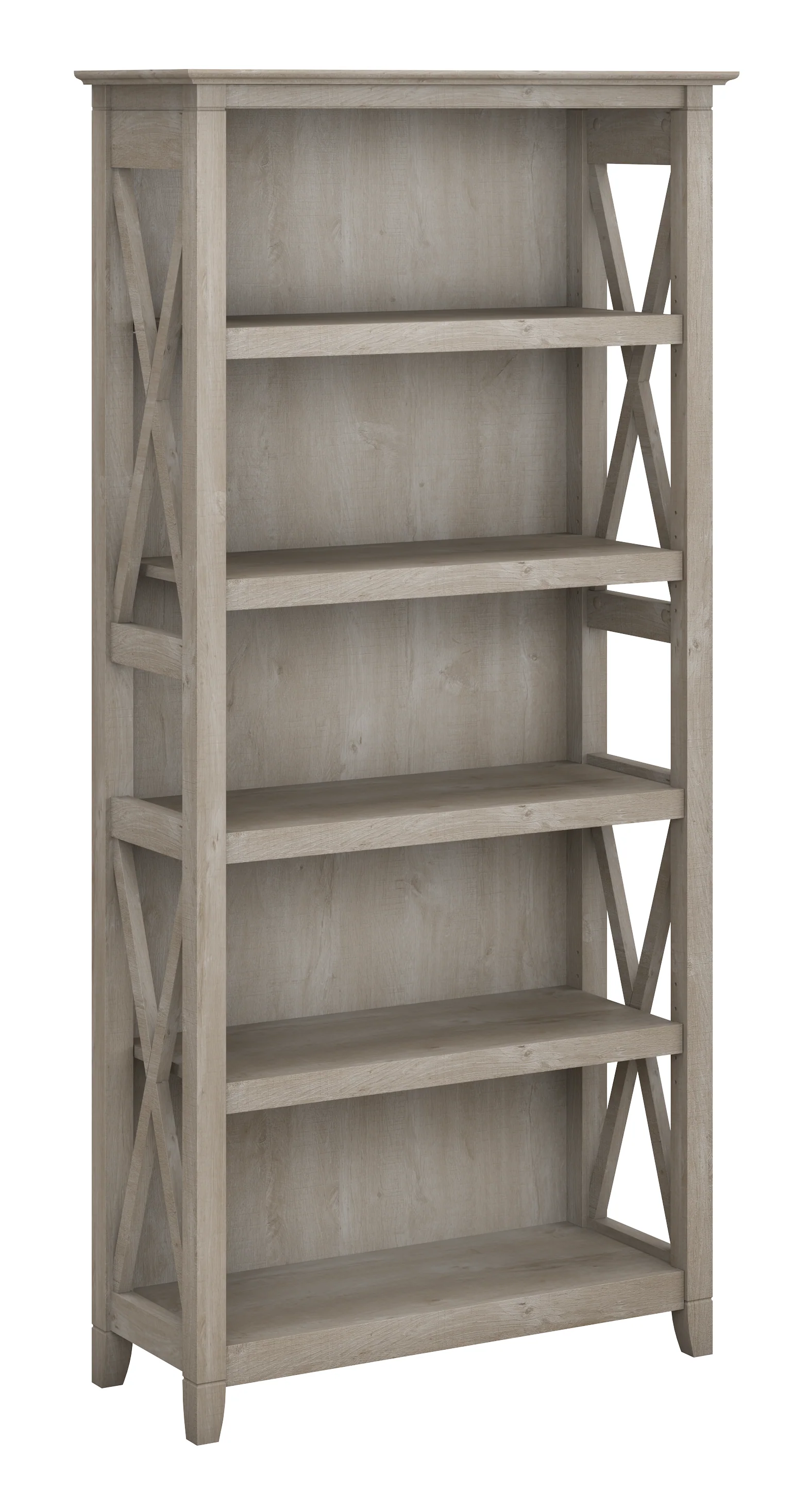 Key West Tall 5 Shelf Bookcase
