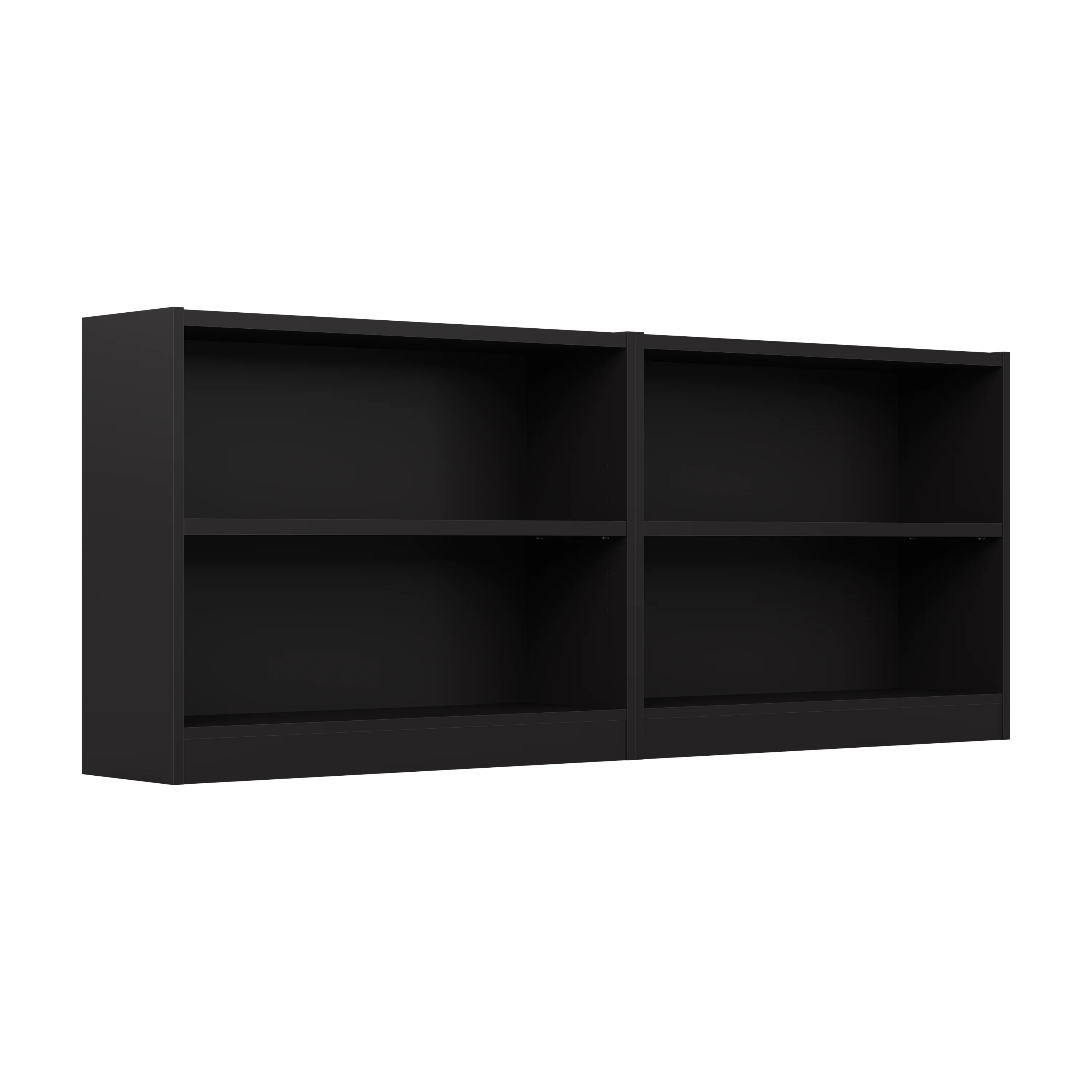 Universal Small 2 Shelf Bookcase - Set of 2