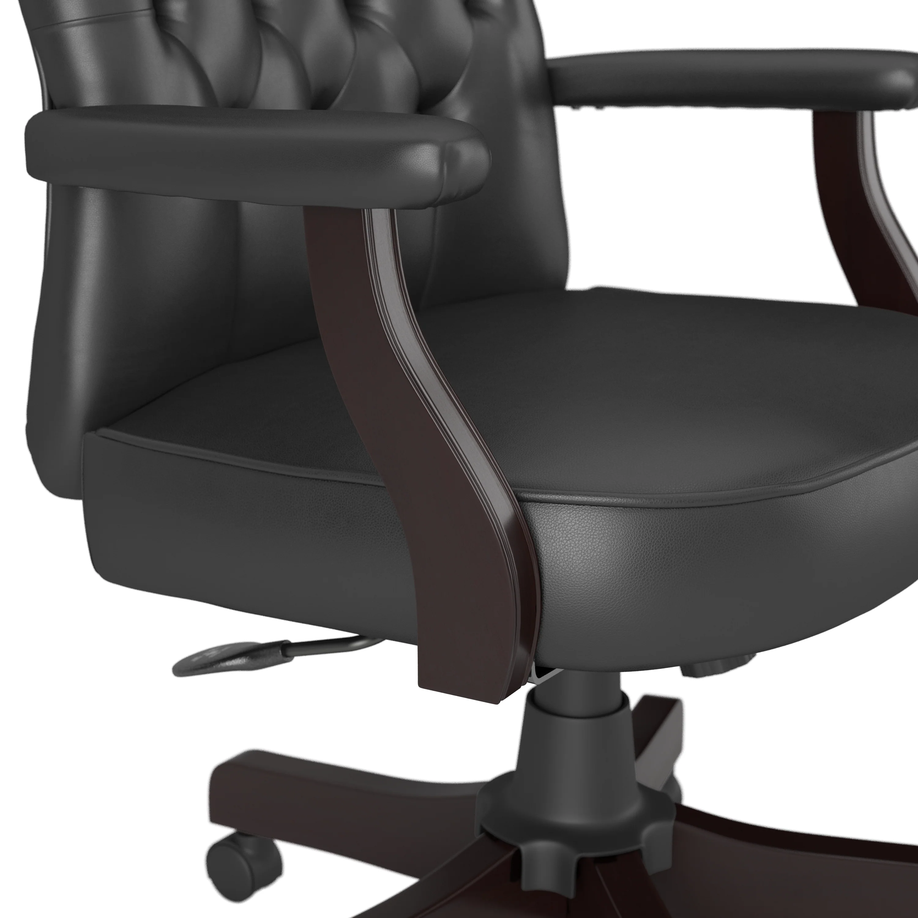 Arden Lane High Back Tufted Office Chair with Arms