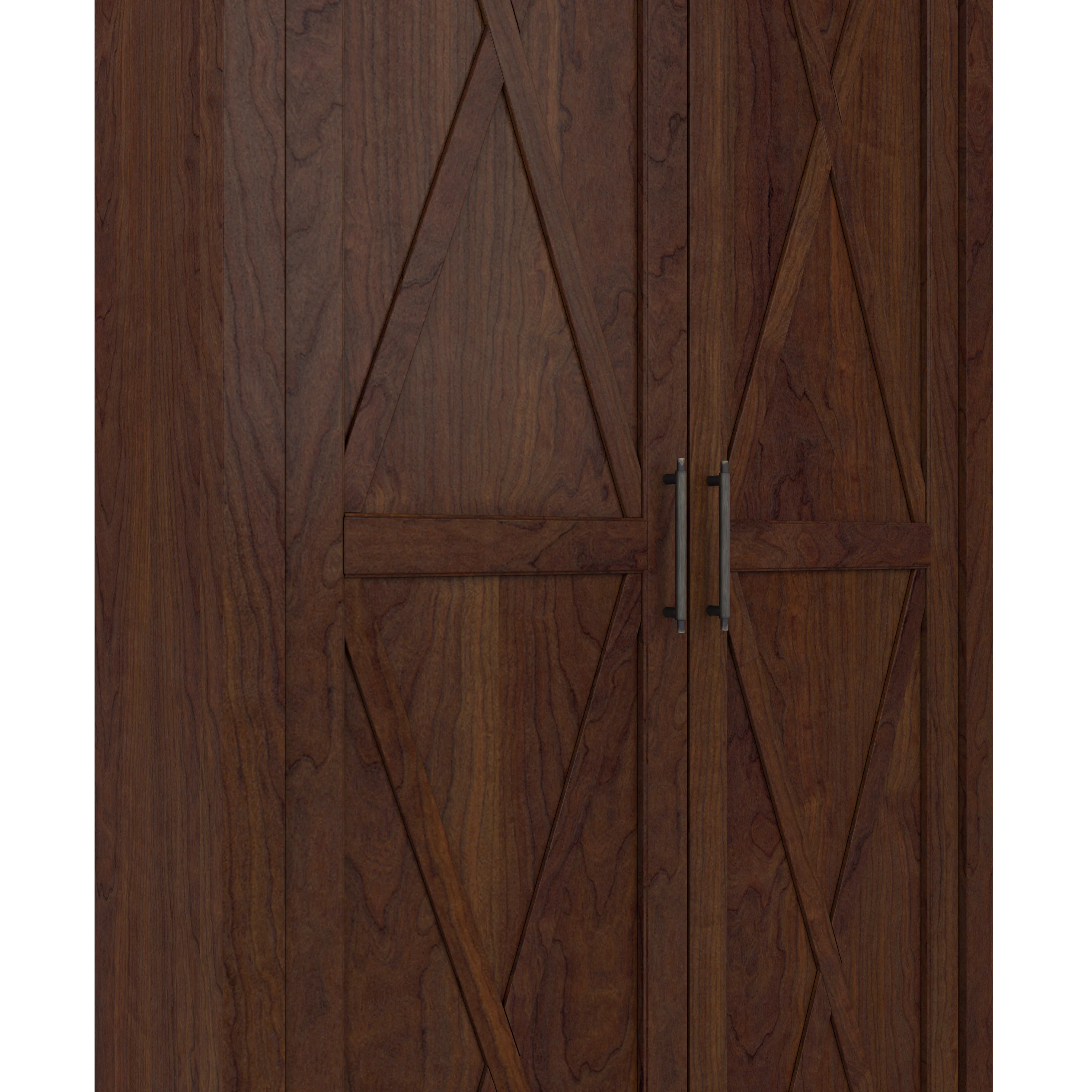 Key West Tall Storage Cabinet with Doors and Shelves