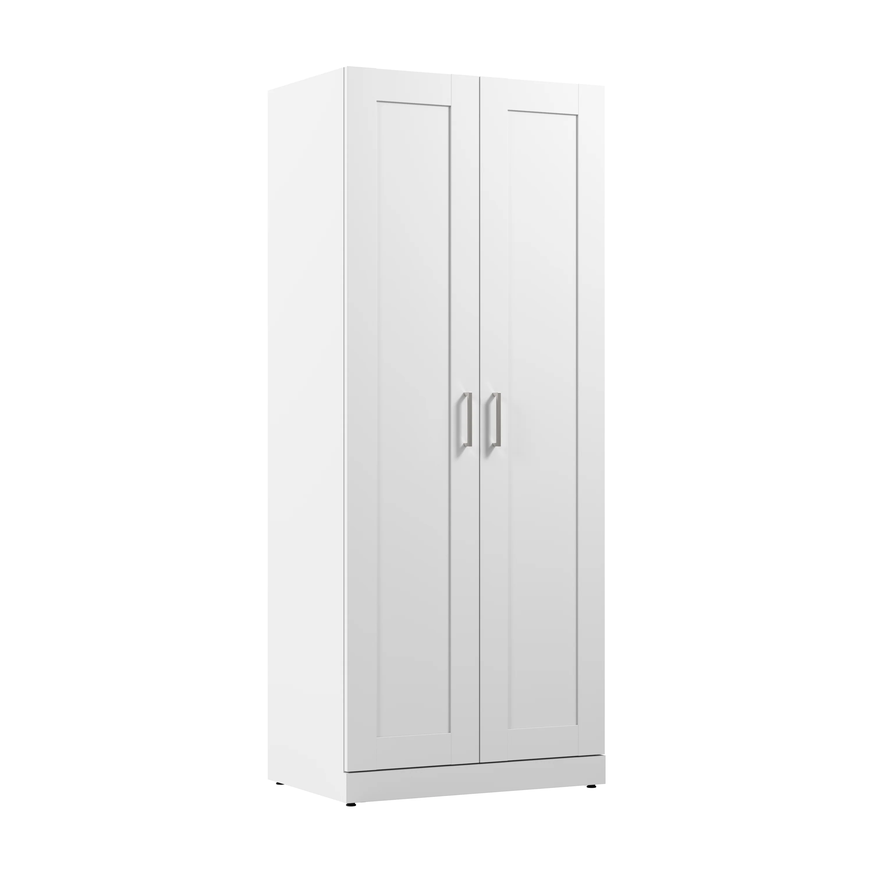 Hampton Heights 30W Tall Storage Cabinet with Doors and Shelves