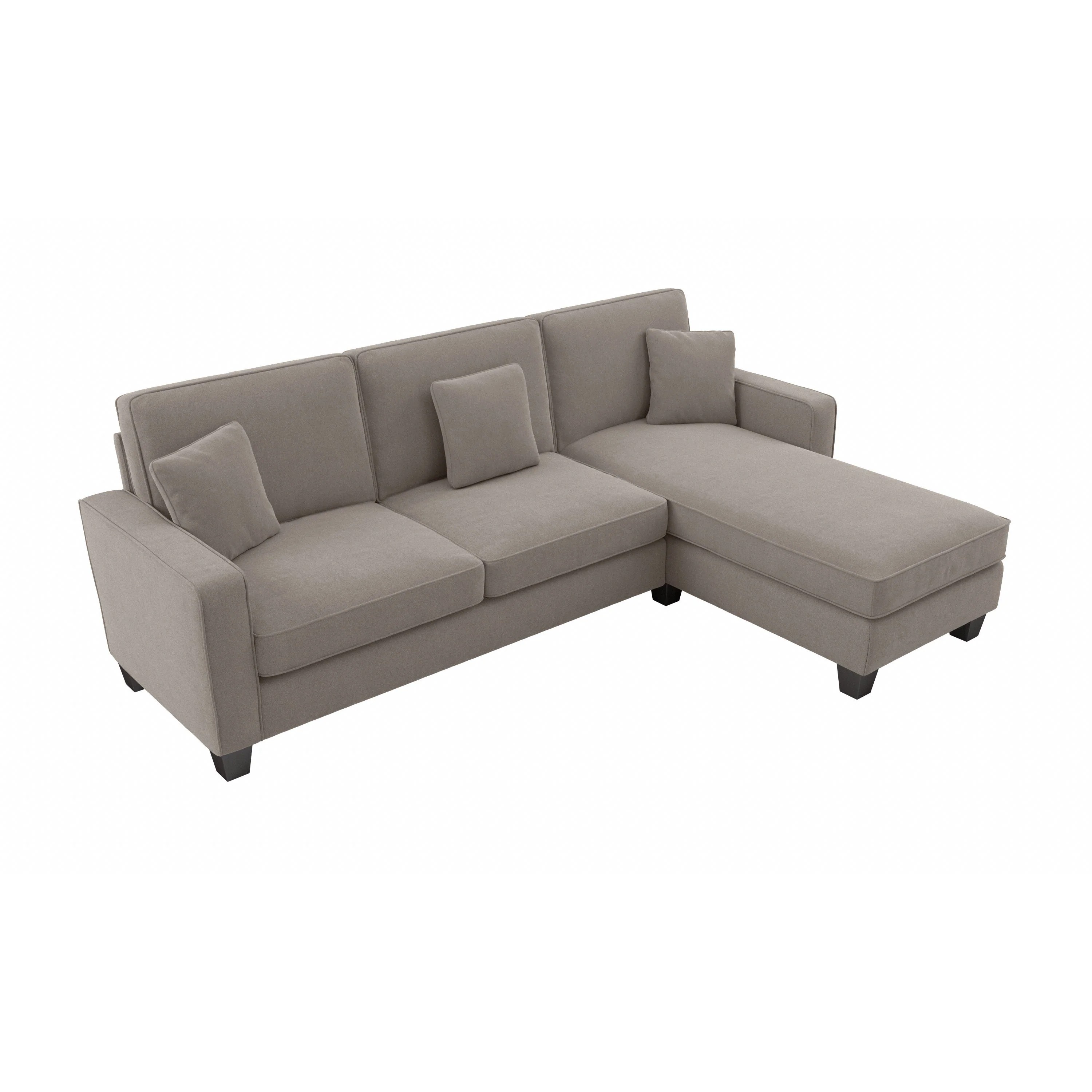 Stockton 102W Sectional Couch with Reversible Chaise Lounge