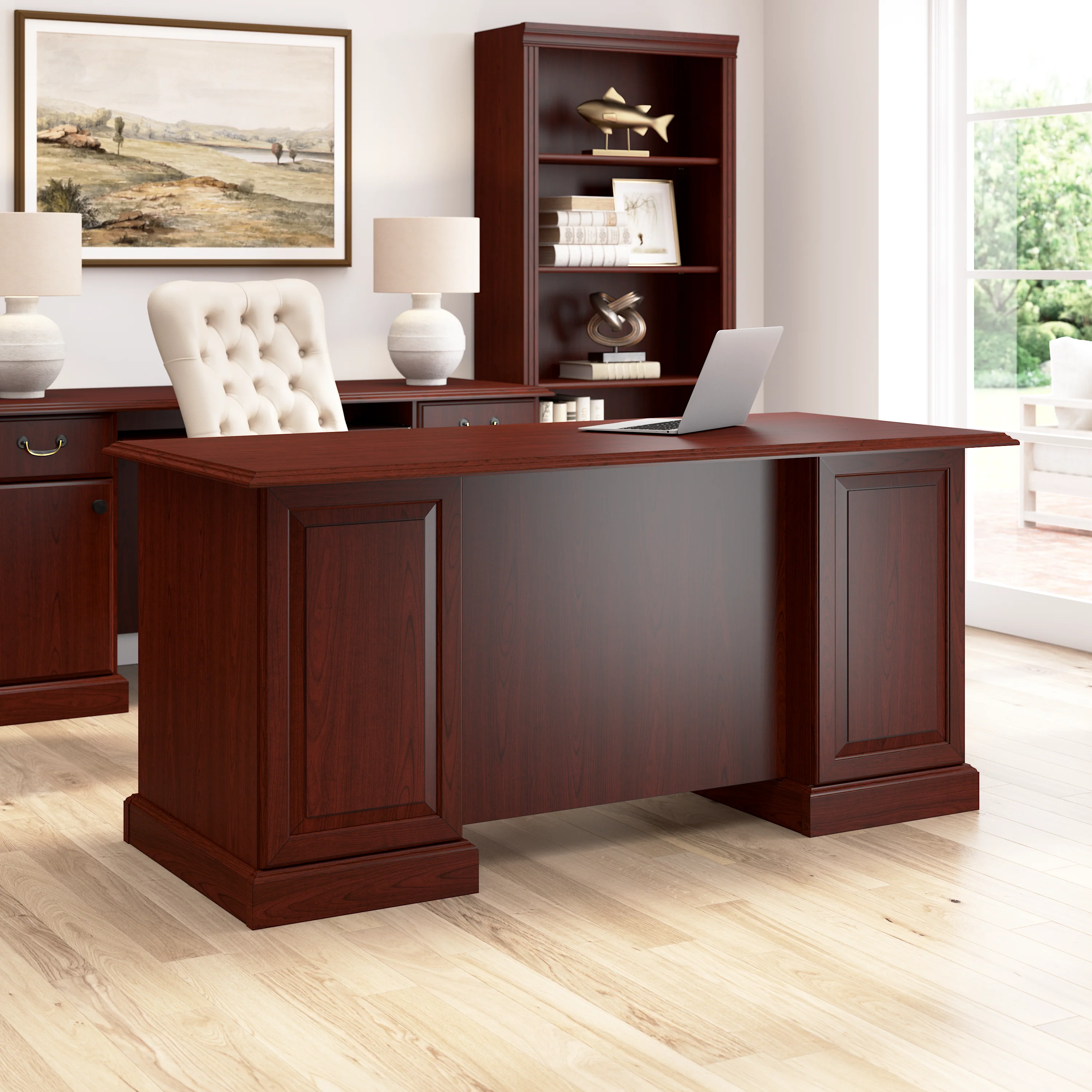 Arlington Executive Desk with Drawers