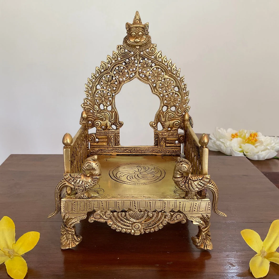 8 Inches Singhasan For Idols And Pooja