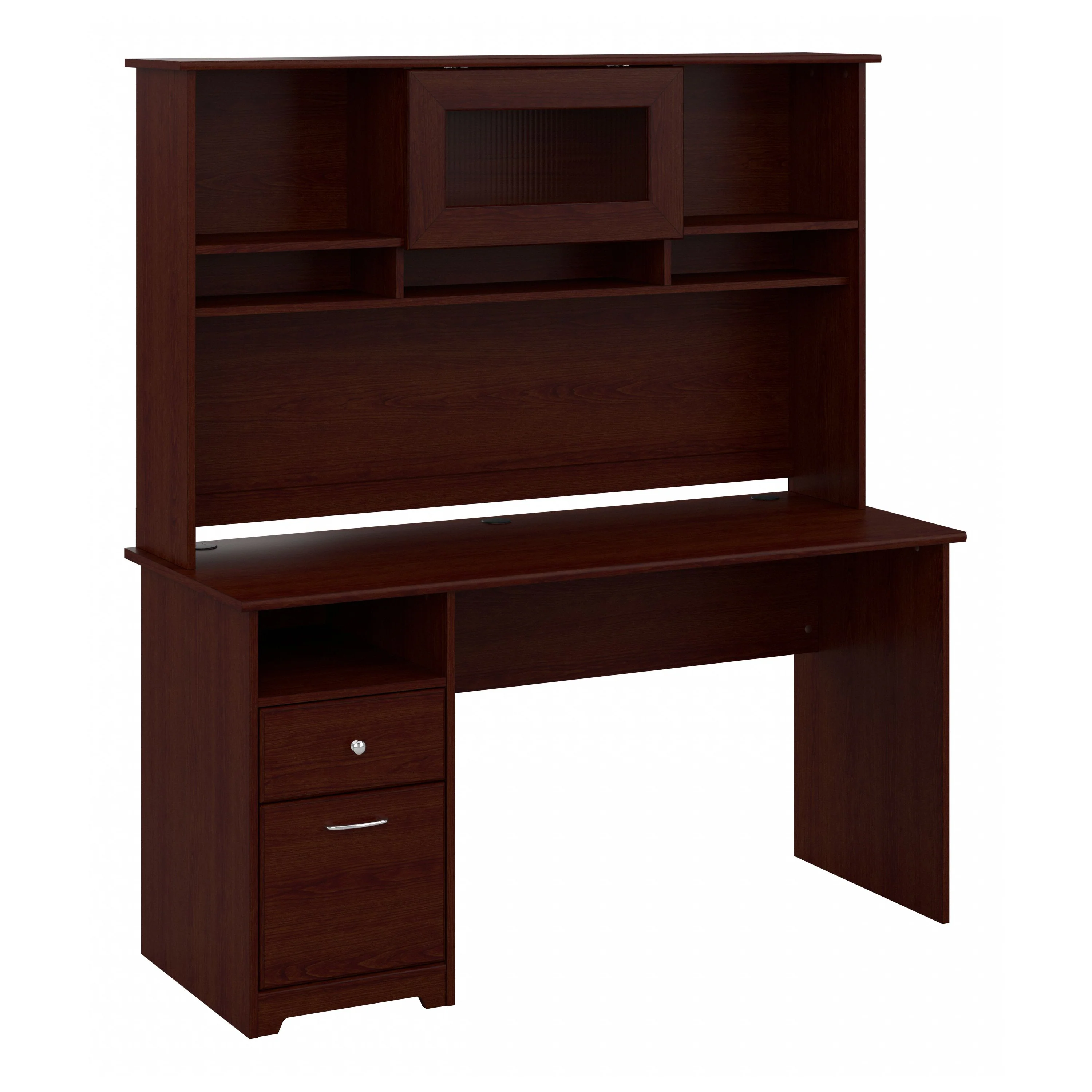 Cabot 60W Computer Desk with Hutch