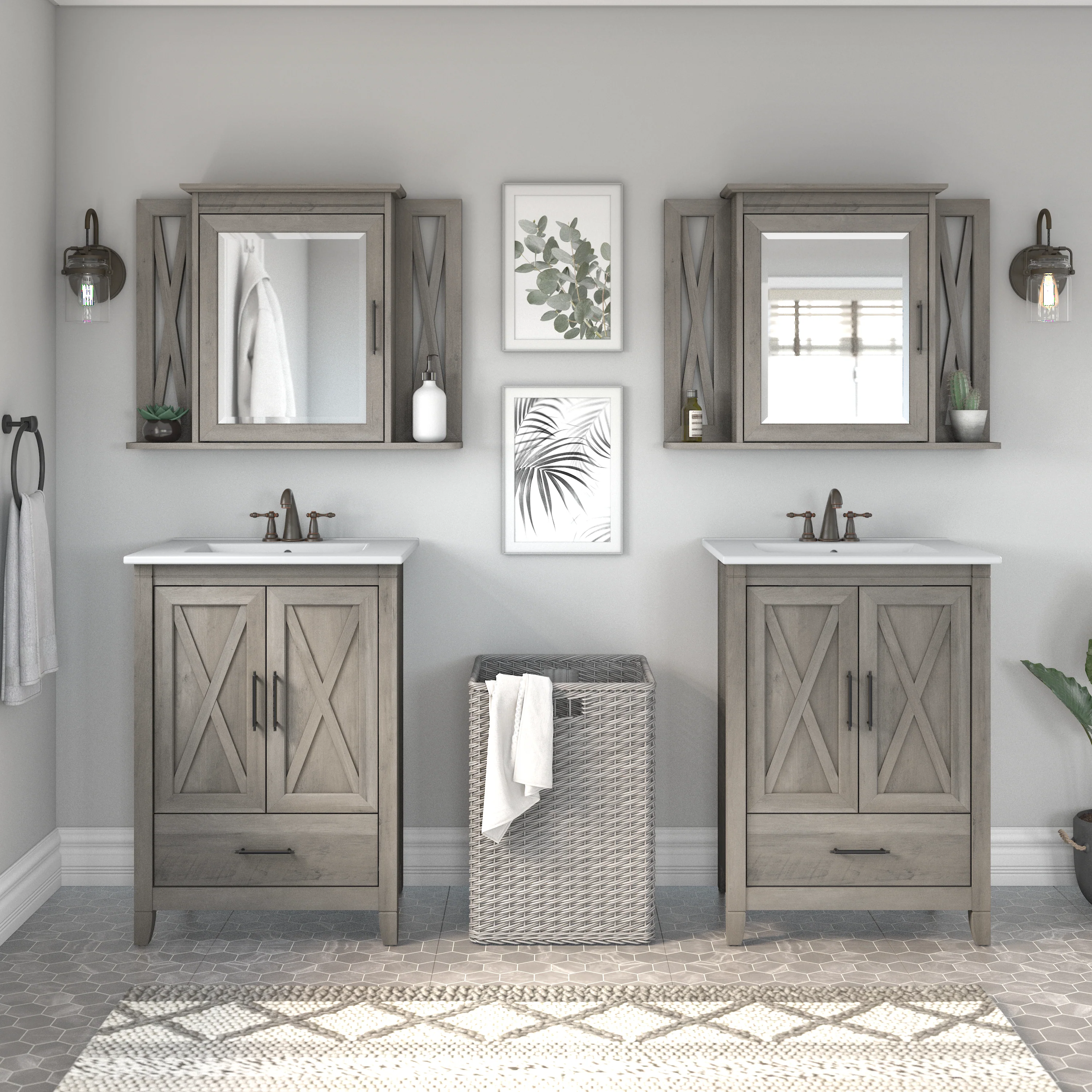 Key West 24W Bathroom Vanity with Sink