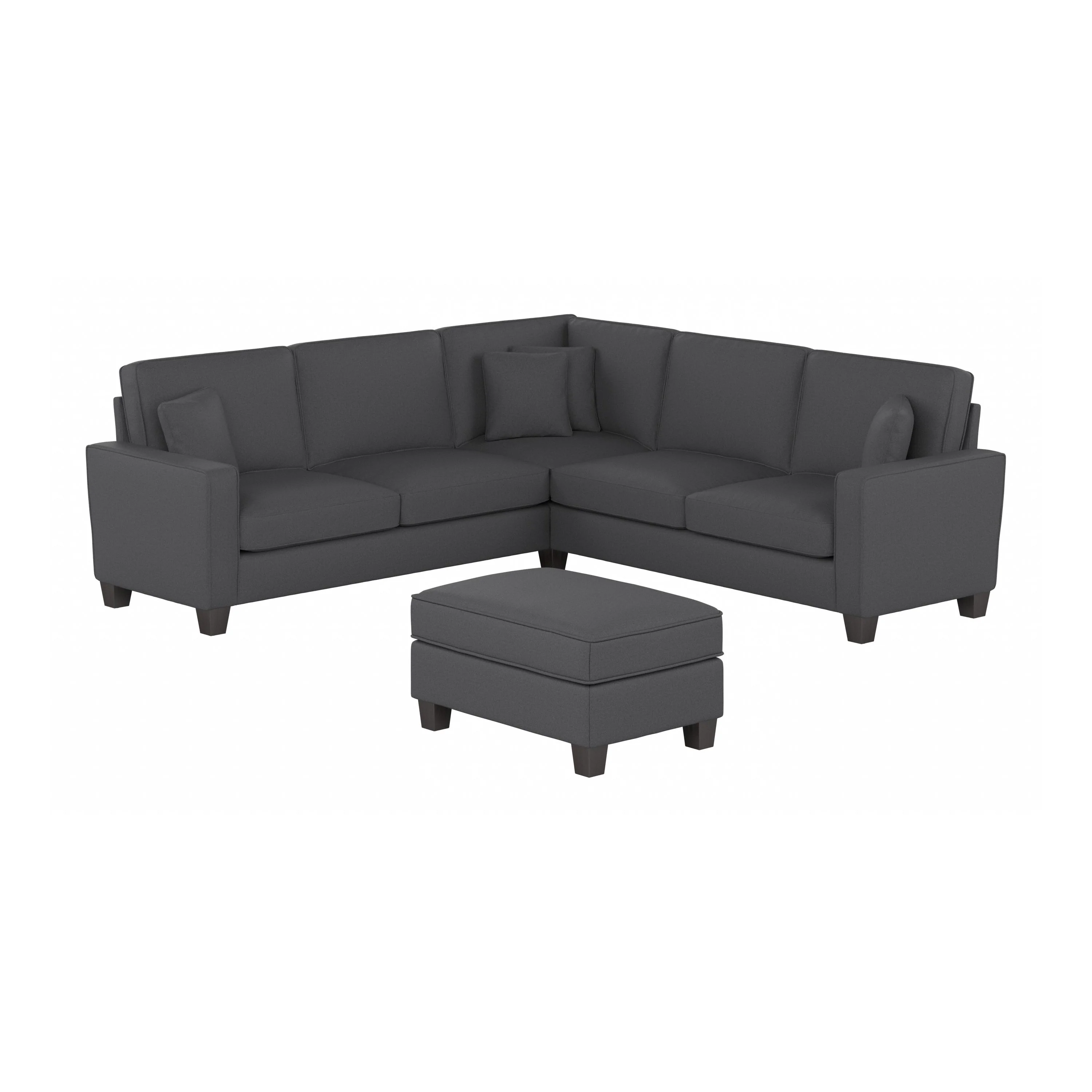 Stockton 99W L Shaped Sectional Couch with Ottoman