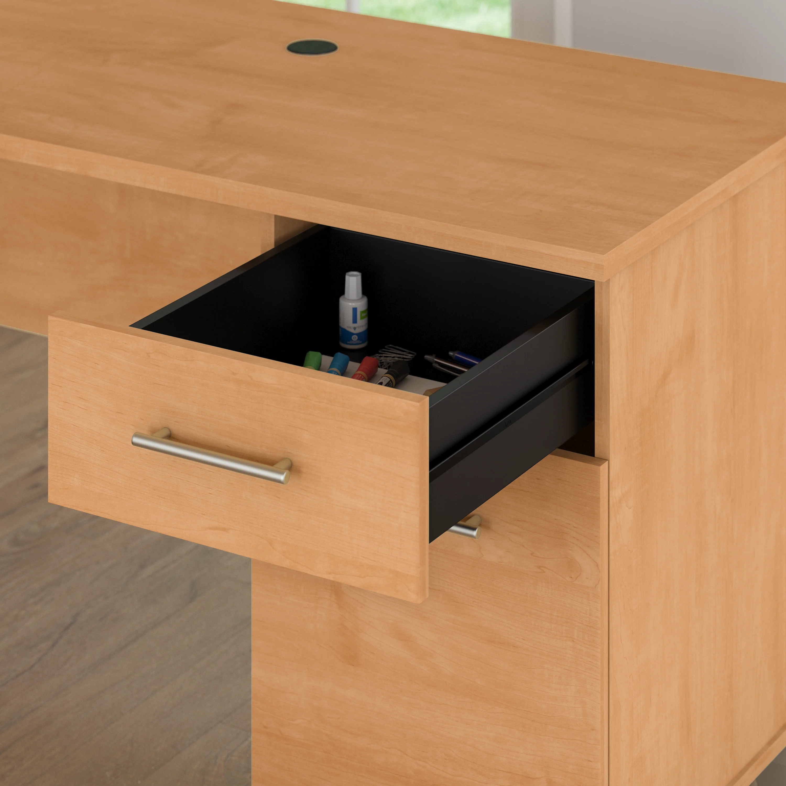Somerset 72W Office Desk with Drawers